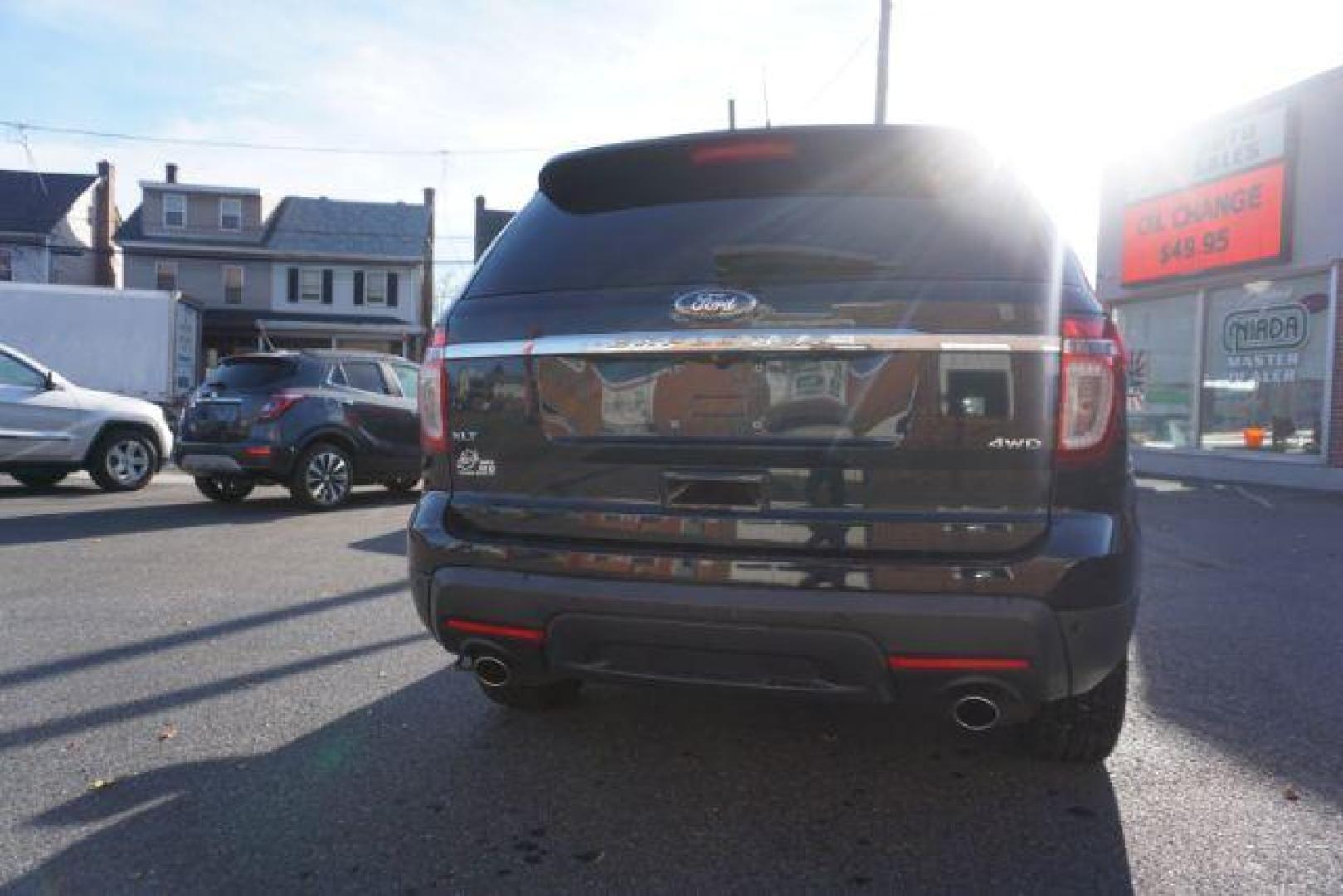 2014 Sterling Gray Metallic /Charcoal Black Ford Explorer XLT 4WD (1FM5K8D88EG) with an 3.5L V6 DOHC 24V engine, 6-Speed Automatic transmission, located at 312 Centre Ave, Schuylkill Haven, PA, 17972, (570) 593-5278, 40.638130, -76.177383 - blind spot monitor, navigation, power liftgate - Photo#12