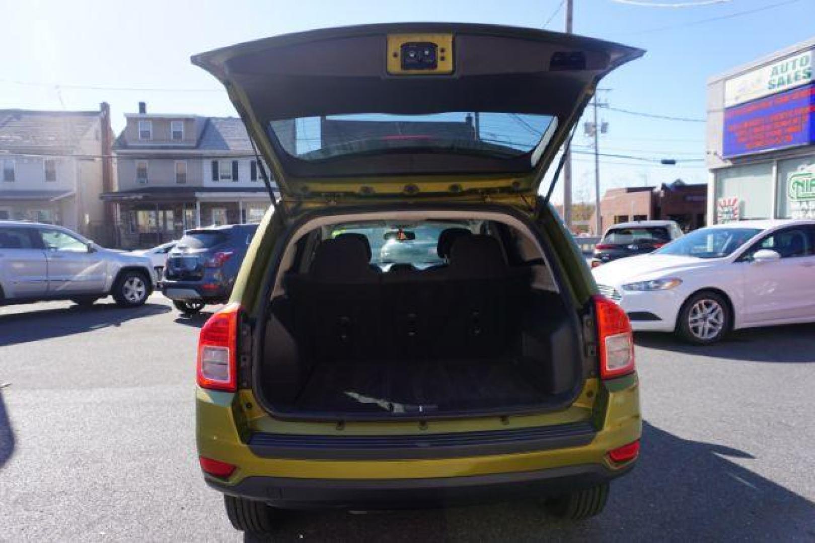 2012 Green lime Jeep Compass Latitude 4WD (1C4NJDEB9CD) with an 2.4L L4 DOHC 16V engine, Continuously Variable Transmission transmission, located at 312 Centre Ave, Schuylkill Haven, PA, 17972, (570) 593-5278, 40.638130, -76.177383 - Photo#43