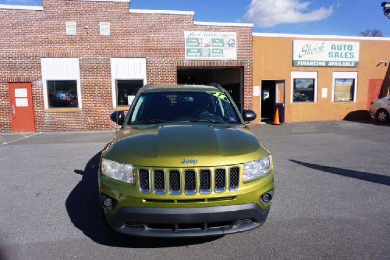 2012 Green lime Jeep Compass Latitude 4WD (1C4NJDEB9CD) with an 2.4L L4 DOHC 16V engine, Continuously Variable Transmission transmission, located at 312 Centre Ave, Schuylkill Haven, PA, 17972, (570) 593-5278, 40.638130, -76.177383 - Photo#5