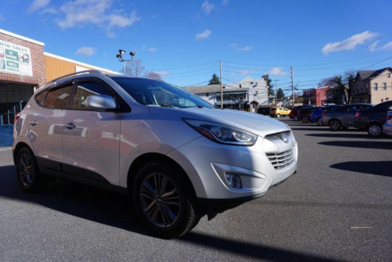 2014 Diamond Silver /Black Hyundai Tucson GLS AWD (KM8JUCAG5EU) with an 2.4L L4 DOHC 16V engine, 6-Speed Automatic transmission, located at 312 Centre Ave, Schuylkill Haven, PA, 17972, (570) 593-5278, 40.638130, -76.177383 - Photo#7