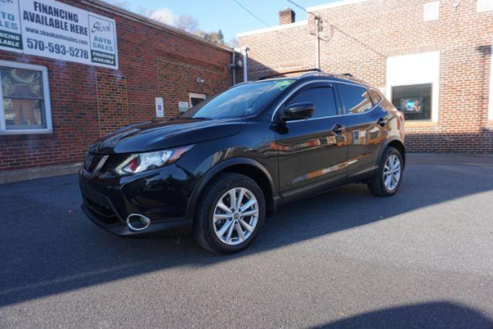 2019 Magnetic Black Pearl /Charcoal, cloth Nissan Rogue Sport SV AWD (JN1BJ1CR8KW) with an 2.0L L4 DOHC 16V engine, Continuously Variable Transmission transmission, located at 312 Centre Ave, Schuylkill Haven, PA, 17972, (570) 593-5278, 40.638130, -76.177383 - adaptive cruise control, fog lights, heated front seats, luggage rack, remote engine starter, technology pkg - Photo#2