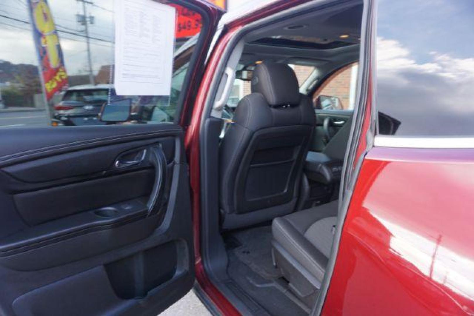 2016 maroon /Ebony / Saddle Up, premium cloth Chevrolet Traverse 1LT AWD (1GNKVGKD4GJ) with an 3.6L V6 DOHC 24V engine, 6-Speed Automatic transmission, located at 312 Centre Ave, Schuylkill Haven, PA, 17972, (570) 593-5278, 40.638130, -76.177383 - automatic climate control, heated front seats, luggage rack, power driver's seat, power sunroof, rear parking sensors, towing pkg. - Photo#33