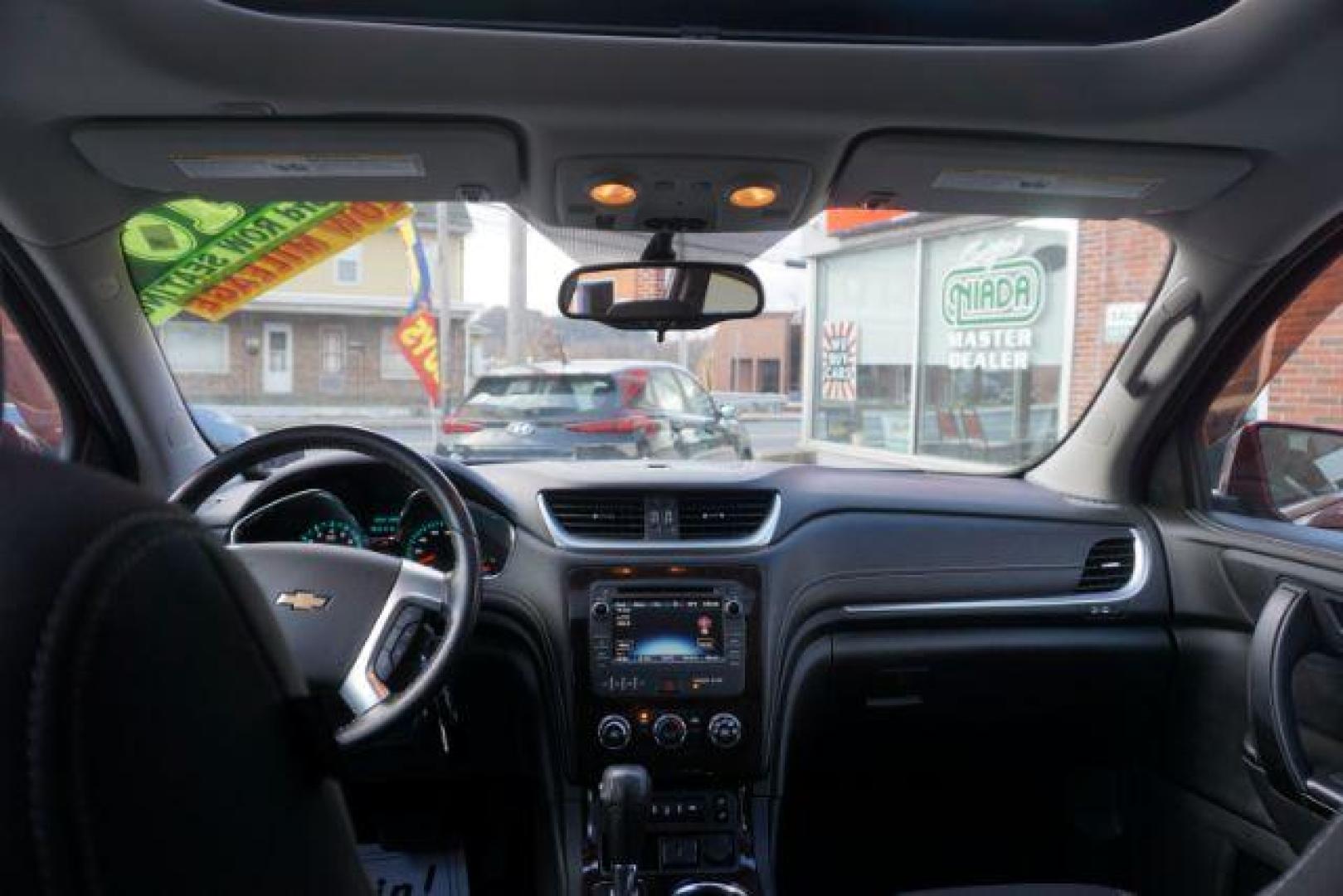 2016 maroon /Ebony / Saddle Up, premium cloth Chevrolet Traverse 1LT AWD (1GNKVGKD4GJ) with an 3.6L V6 DOHC 24V engine, 6-Speed Automatic transmission, located at 312 Centre Ave, Schuylkill Haven, PA, 17972, (570) 593-5278, 40.638130, -76.177383 - automatic climate control, heated front seats, luggage rack, power driver's seat, power sunroof, rear parking sensors, towing pkg. - Photo#40