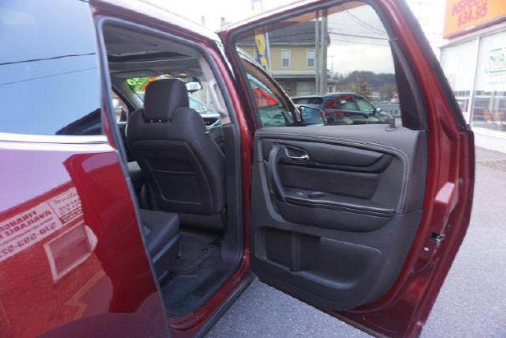 2016 maroon /Ebony / Saddle Up, premium cloth Chevrolet Traverse 1LT AWD (1GNKVGKD4GJ) with an 3.6L V6 DOHC 24V engine, 6-Speed Automatic transmission, located at 312 Centre Ave, Schuylkill Haven, PA, 17972, (570) 593-5278, 40.638130, -76.177383 - automatic climate control, heated front seats, luggage rack, power driver's seat, power sunroof, rear parking sensors, towing pkg. - Photo#46