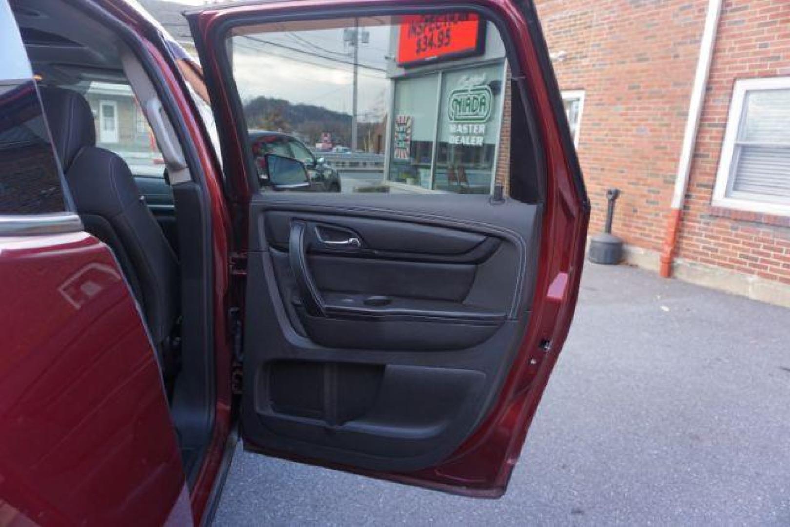 2016 maroon /Ebony / Saddle Up, premium cloth Chevrolet Traverse 1LT AWD (1GNKVGKD4GJ) with an 3.6L V6 DOHC 24V engine, 6-Speed Automatic transmission, located at 312 Centre Ave, Schuylkill Haven, PA, 17972, (570) 593-5278, 40.638130, -76.177383 - automatic climate control, heated front seats, luggage rack, power driver's seat, power sunroof, rear parking sensors, towing pkg. - Photo#47