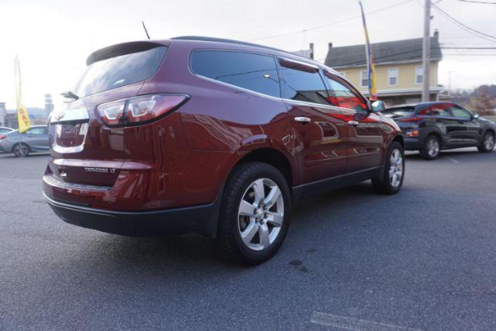 2016 maroon /Ebony / Saddle Up, premium cloth Chevrolet Traverse 1LT AWD (1GNKVGKD4GJ) with an 3.6L V6 DOHC 24V engine, 6-Speed Automatic transmission, located at 312 Centre Ave, Schuylkill Haven, PA, 17972, (570) 593-5278, 40.638130, -76.177383 - automatic climate control, heated front seats, luggage rack, power driver's seat, power sunroof, rear parking sensors, towing pkg. - Photo#8