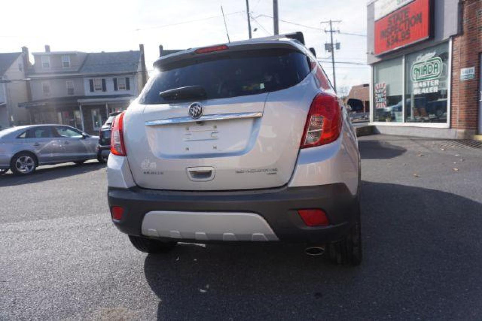 2015 Cocoa Silver Metallic/Dark Cocoa Ash /Ebony, vinyl/cloth Buick Encore Base AWD (KL4CJESB7FB) with an 1.4L L4 DOHC 16V TURBO engine, 6-Speed Automatic transmission, located at 312 Centre Ave, Schuylkill Haven, PA, 17972, (570) 593-5278, 40.638130, -76.177383 - Photo#11