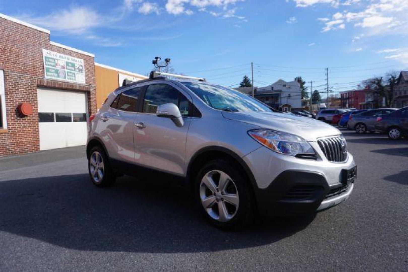 2015 Cocoa Silver Metallic/Dark Cocoa Ash /Ebony, vinyl/cloth Buick Encore Base AWD (KL4CJESB7FB) with an 1.4L L4 DOHC 16V TURBO engine, 6-Speed Automatic transmission, located at 312 Centre Ave, Schuylkill Haven, PA, 17972, (570) 593-5278, 40.638130, -76.177383 - Photo#6