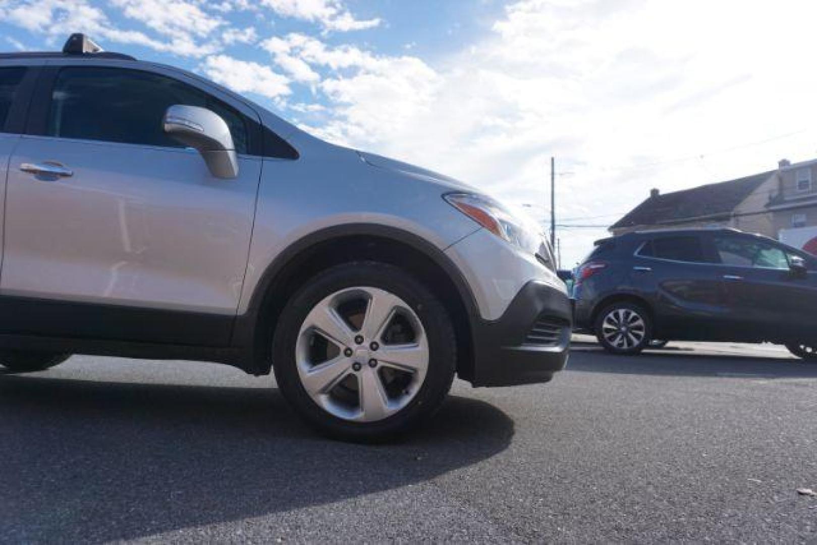 2015 Cocoa Silver Metallic/Dark Cocoa Ash /Ebony, vinyl/cloth Buick Encore Base AWD (KL4CJESB7FB) with an 1.4L L4 DOHC 16V TURBO engine, 6-Speed Automatic transmission, located at 312 Centre Ave, Schuylkill Haven, PA, 17972, (570) 593-5278, 40.638130, -76.177383 - Photo#7