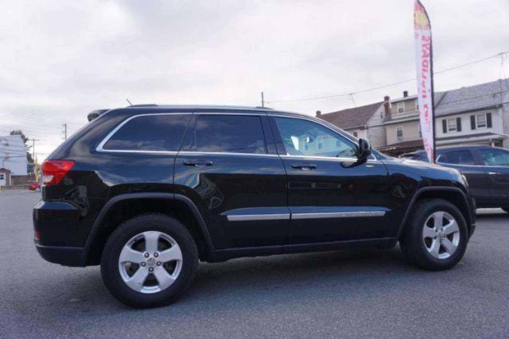 2012 Brilliant Black Crystal Pearl /Black Leather Interior Jeep Grand Cherokee Laredo 4WD (1C4RJFAGXCC) with an 3.6L V6 DOHC 24V engine, 5-Speed Automatic transmission, located at 312 Centre Ave, Schuylkill Haven, PA, 17972, (570) 593-5278, 40.638130, -76.177383 - automatic climate control, back up camera, heated front seats, leather seats, navigation, power liftgate, power sunroof, rear parking sensors - Photo#10