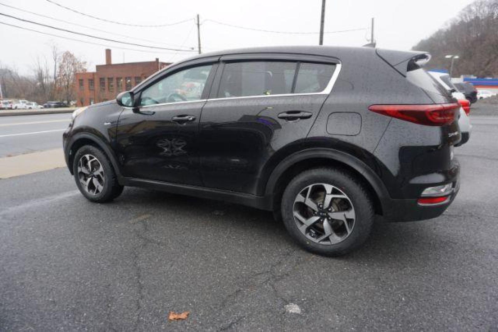 2020 Black Cherry /Black, cloth Kia Sportage LX AWD (KNDPMCAC4L7) with an 2.4L V6 DOHC 24V engine, 6-Speed Automatic transmission, located at 312 Centre Ave, Schuylkill Haven, PA, 17972, (570) 593-5278, 40.638130, -76.177383 - luggage rack - Photo#10