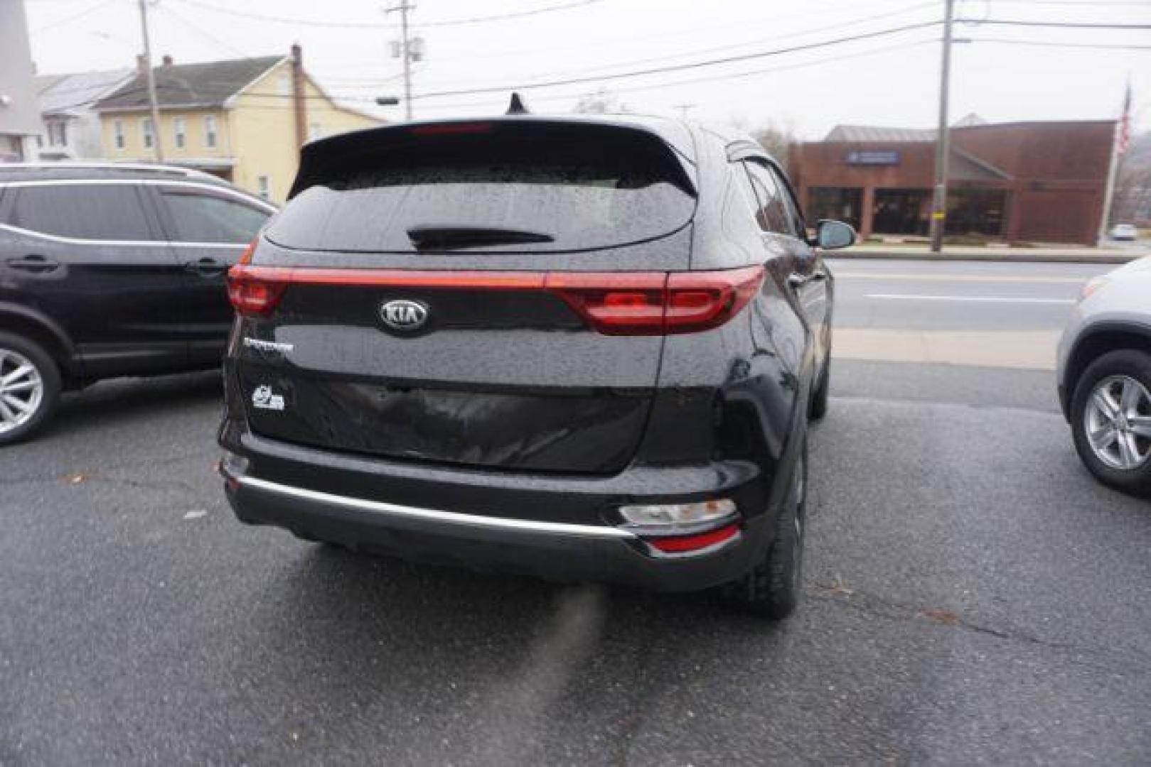 2020 Black Cherry /Black, cloth Kia Sportage LX AWD (KNDPMCAC4L7) with an 2.4L V6 DOHC 24V engine, 6-Speed Automatic transmission, located at 312 Centre Ave, Schuylkill Haven, PA, 17972, (570) 593-5278, 40.638130, -76.177383 - luggage rack - Photo#14