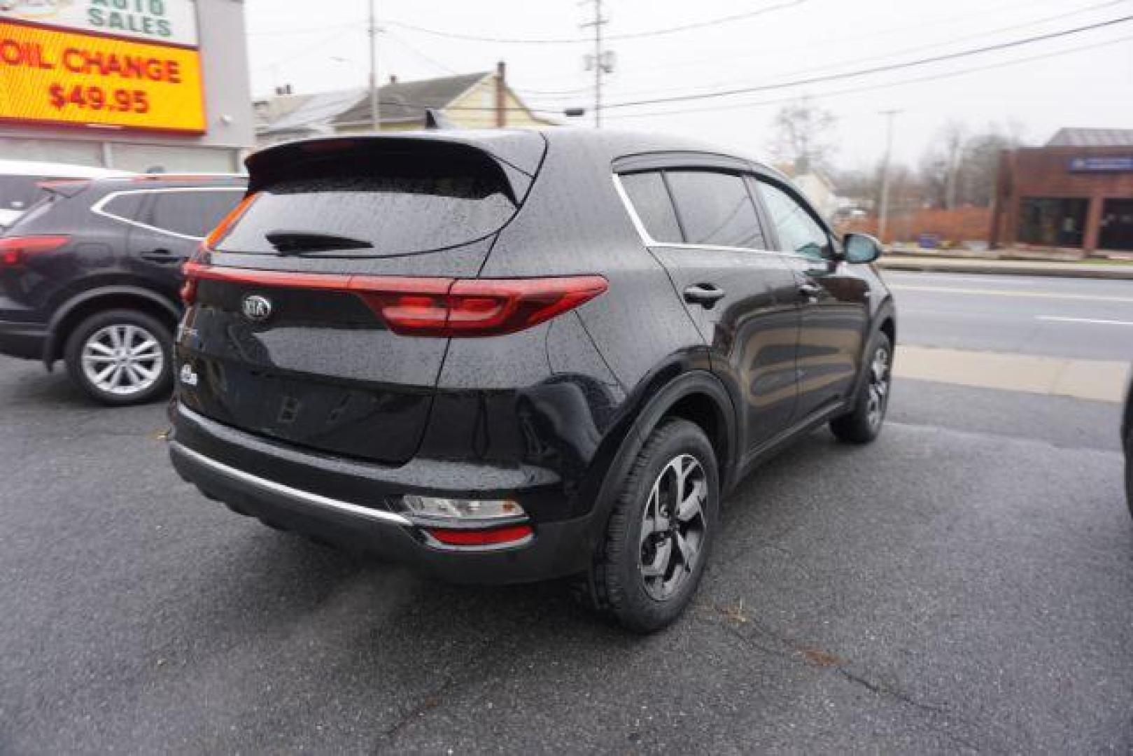 2020 Black Cherry /Black, cloth Kia Sportage LX AWD (KNDPMCAC4L7) with an 2.4L V6 DOHC 24V engine, 6-Speed Automatic transmission, located at 312 Centre Ave, Schuylkill Haven, PA, 17972, (570) 593-5278, 40.638130, -76.177383 - luggage rack - Photo#15