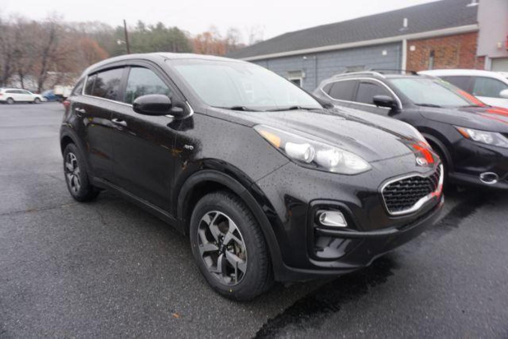 2020 Black Cherry /Black, cloth Kia Sportage LX AWD (KNDPMCAC4L7) with an 2.4L V6 DOHC 24V engine, 6-Speed Automatic transmission, located at 312 Centre Ave, Schuylkill Haven, PA, 17972, (570) 593-5278, 40.638130, -76.177383 - luggage rack - Photo#1