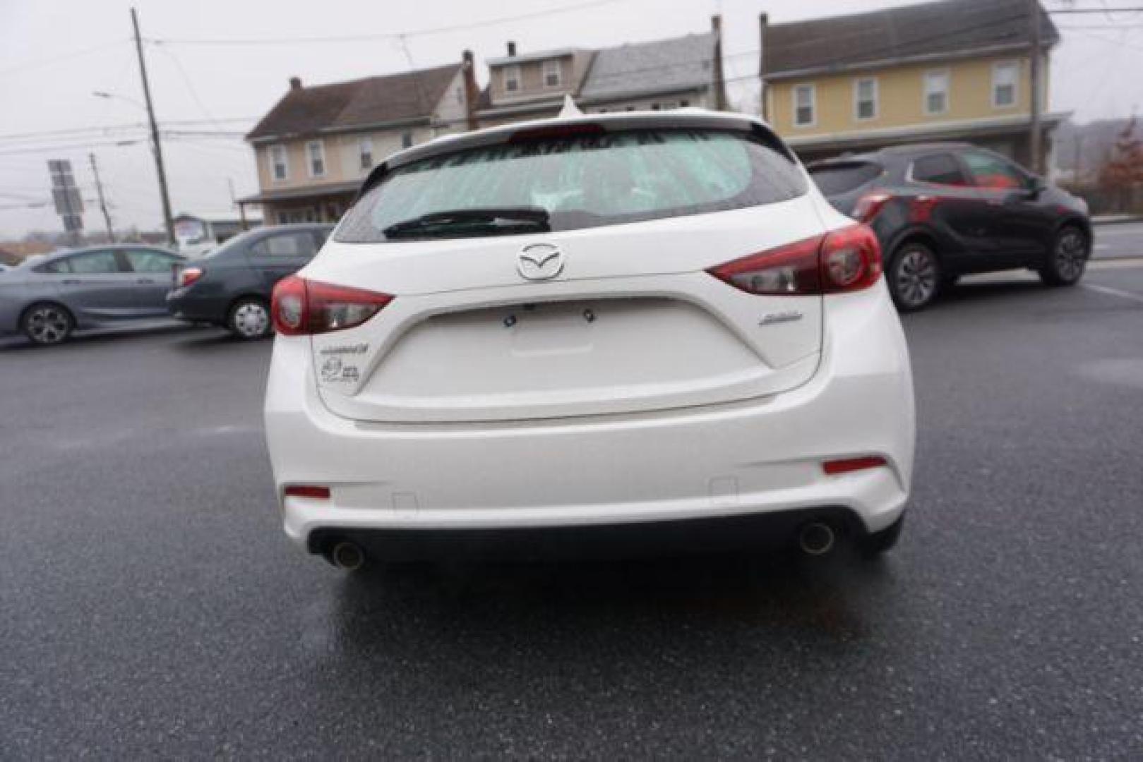 2018 Snowflake White Pearl Mica /beige Mazda MAZDA3 s Grand Touring AT 5-Door (3MZBN1M32JM) with an 2.5L L4 DOHC 16V engine, 6-Speed Automatic transmission, located at 312 Centre Ave, Schuylkill Haven, PA, 17972, (570) 593-5278, 40.638130, -76.177383 - adaptive cruise control, navigation system, rear parking sensors - Photo#13