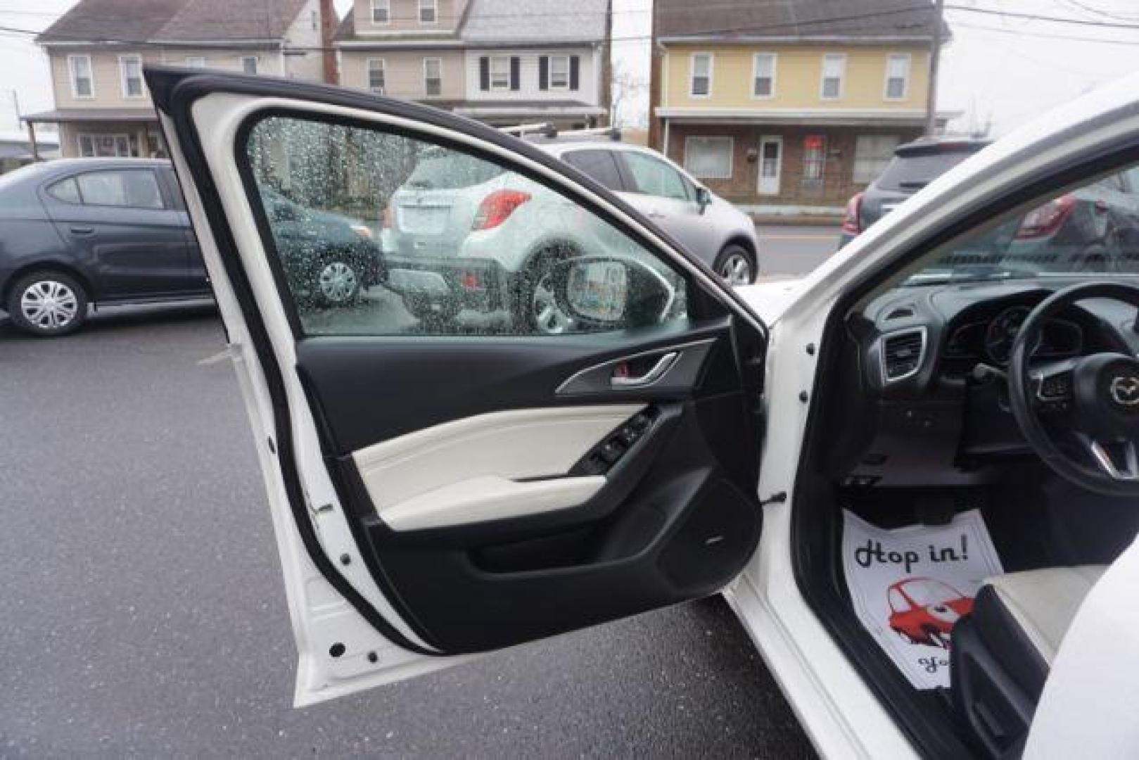 2018 Snowflake White Pearl Mica /beige Mazda MAZDA3 s Grand Touring AT 5-Door (3MZBN1M32JM) with an 2.5L L4 DOHC 16V engine, 6-Speed Automatic transmission, located at 312 Centre Ave, Schuylkill Haven, PA, 17972, (570) 593-5278, 40.638130, -76.177383 - adaptive cruise control, navigation system, rear parking sensors - Photo#21