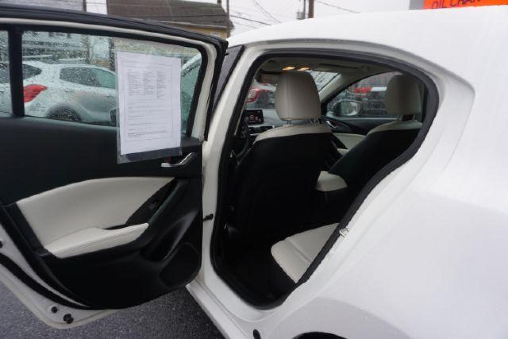 2018 Snowflake White Pearl Mica /beige Mazda MAZDA3 s Grand Touring AT 5-Door (3MZBN1M32JM) with an 2.5L L4 DOHC 16V engine, 6-Speed Automatic transmission, located at 312 Centre Ave, Schuylkill Haven, PA, 17972, (570) 593-5278, 40.638130, -76.177383 - adaptive cruise control, navigation system, rear parking sensors - Photo#36