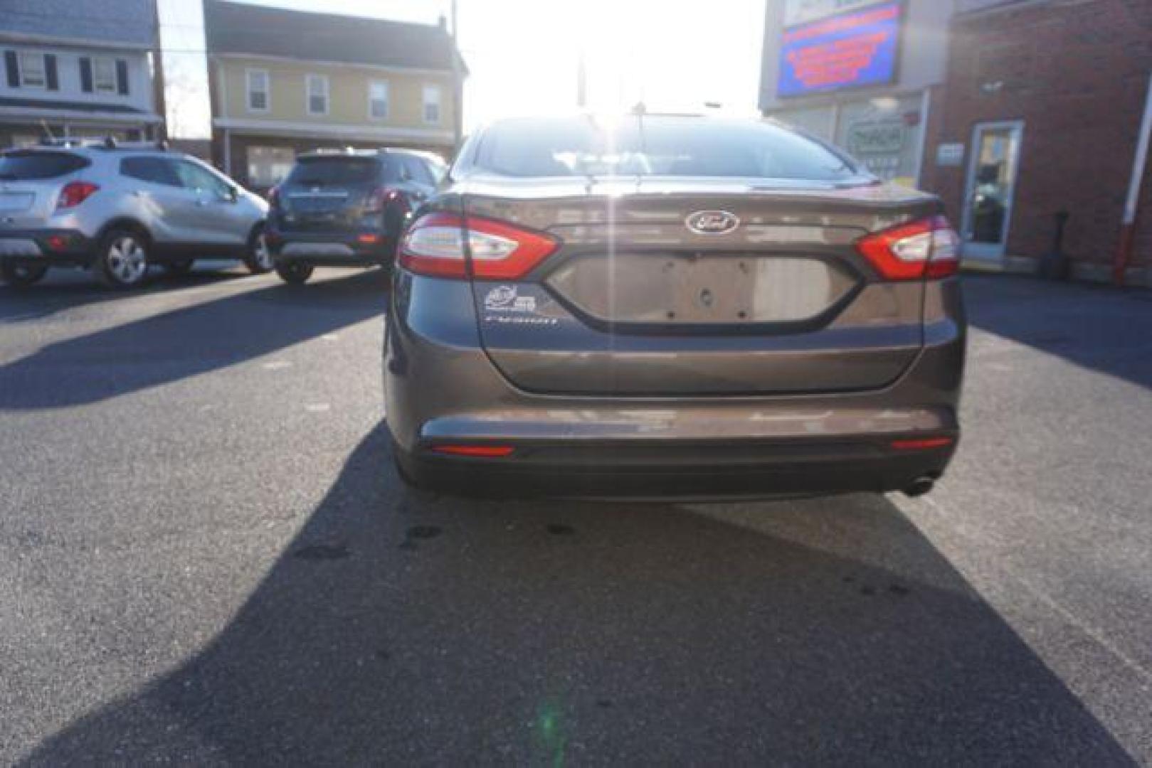 2015 Magnetic /Earth Gray Ford Fusion S (3FA6P0G73FR) with an 2.5L L4 DOHC 16V engine, 6-Speed Automatic transmission, located at 312 Centre Ave, Schuylkill Haven, PA, 17972, (570) 593-5278, 40.638130, -76.177383 - Photo#12