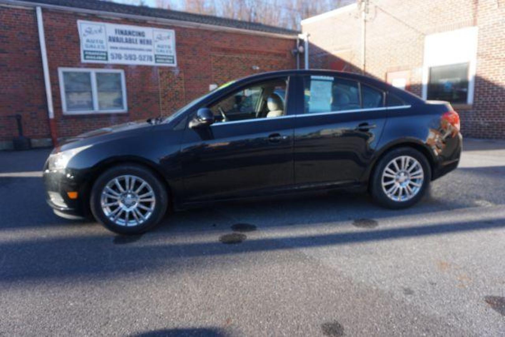 2012 Blue Topaz Metallic Chevrolet Cruze Eco (1G1PJ5SC1C7) with an 1.4L L4 DOHC 16V TURBO engine, 6-Speed Automatic transmission, located at 312 Centre Ave, Schuylkill Haven, PA, 17972, (570) 593-5278, 40.638130, -76.177383 - Photo#0