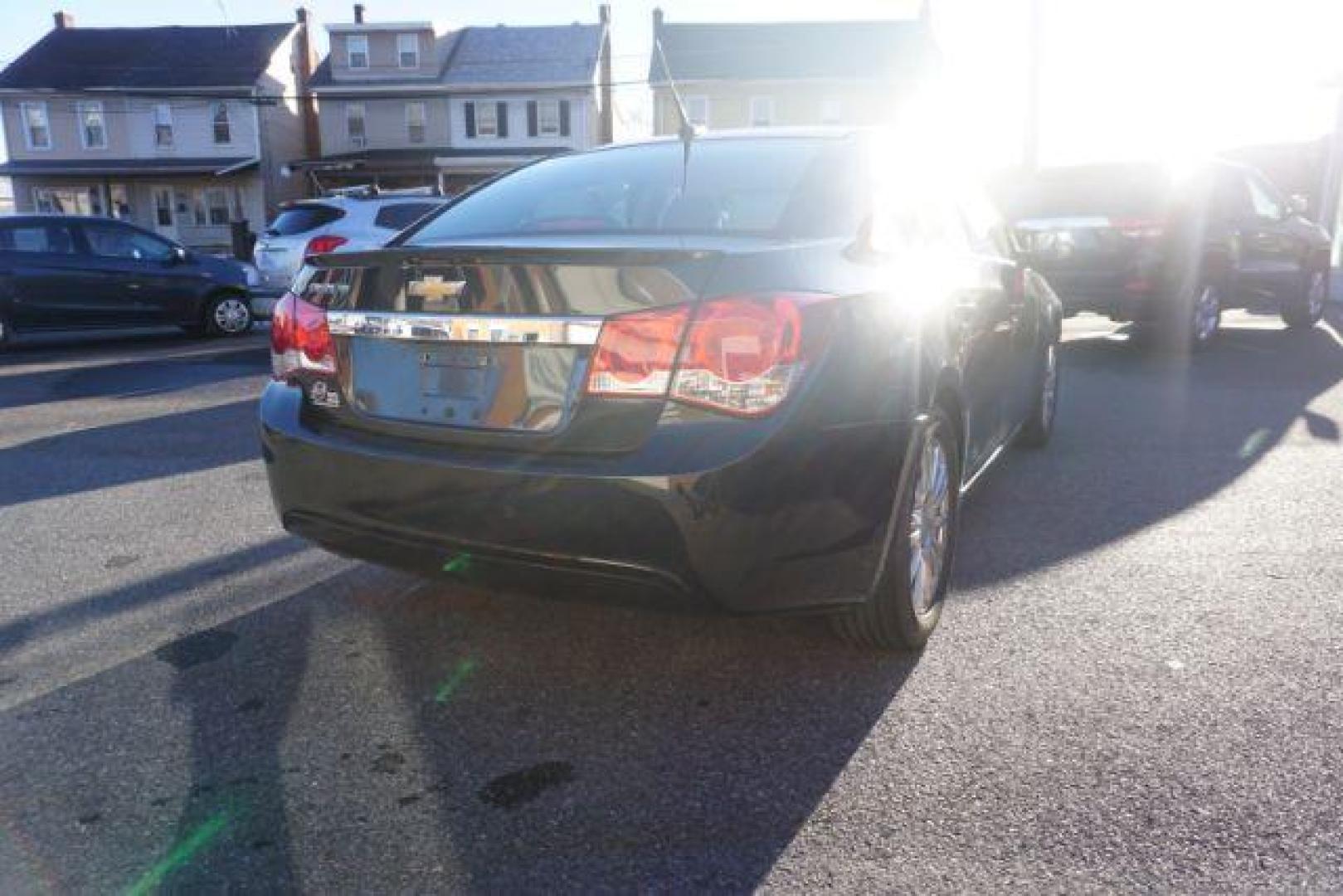 2012 Blue Topaz Metallic Chevrolet Cruze Eco (1G1PJ5SC1C7) with an 1.4L L4 DOHC 16V TURBO engine, 6-Speed Automatic transmission, located at 312 Centre Ave, Schuylkill Haven, PA, 17972, (570) 593-5278, 40.638130, -76.177383 - Photo#12