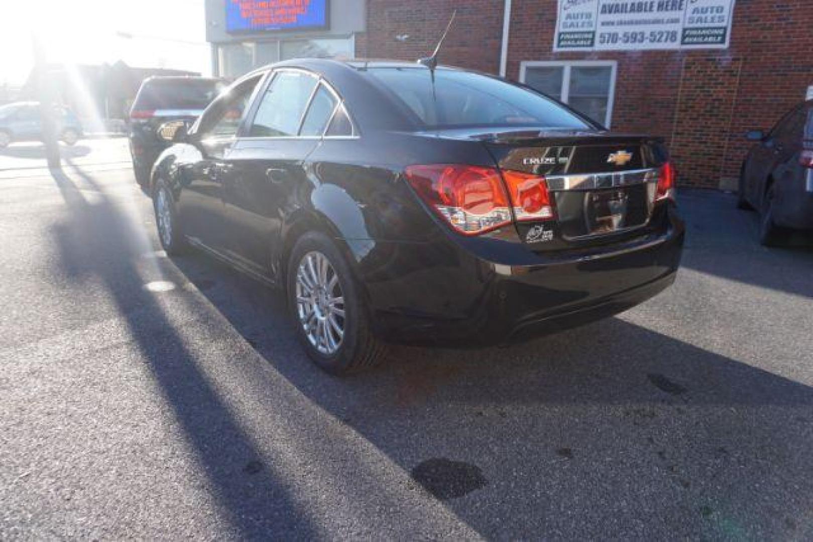 2012 Blue Topaz Metallic Chevrolet Cruze Eco (1G1PJ5SC1C7) with an 1.4L L4 DOHC 16V TURBO engine, 6-Speed Automatic transmission, located at 312 Centre Ave, Schuylkill Haven, PA, 17972, (570) 593-5278, 40.638130, -76.177383 - Photo#15