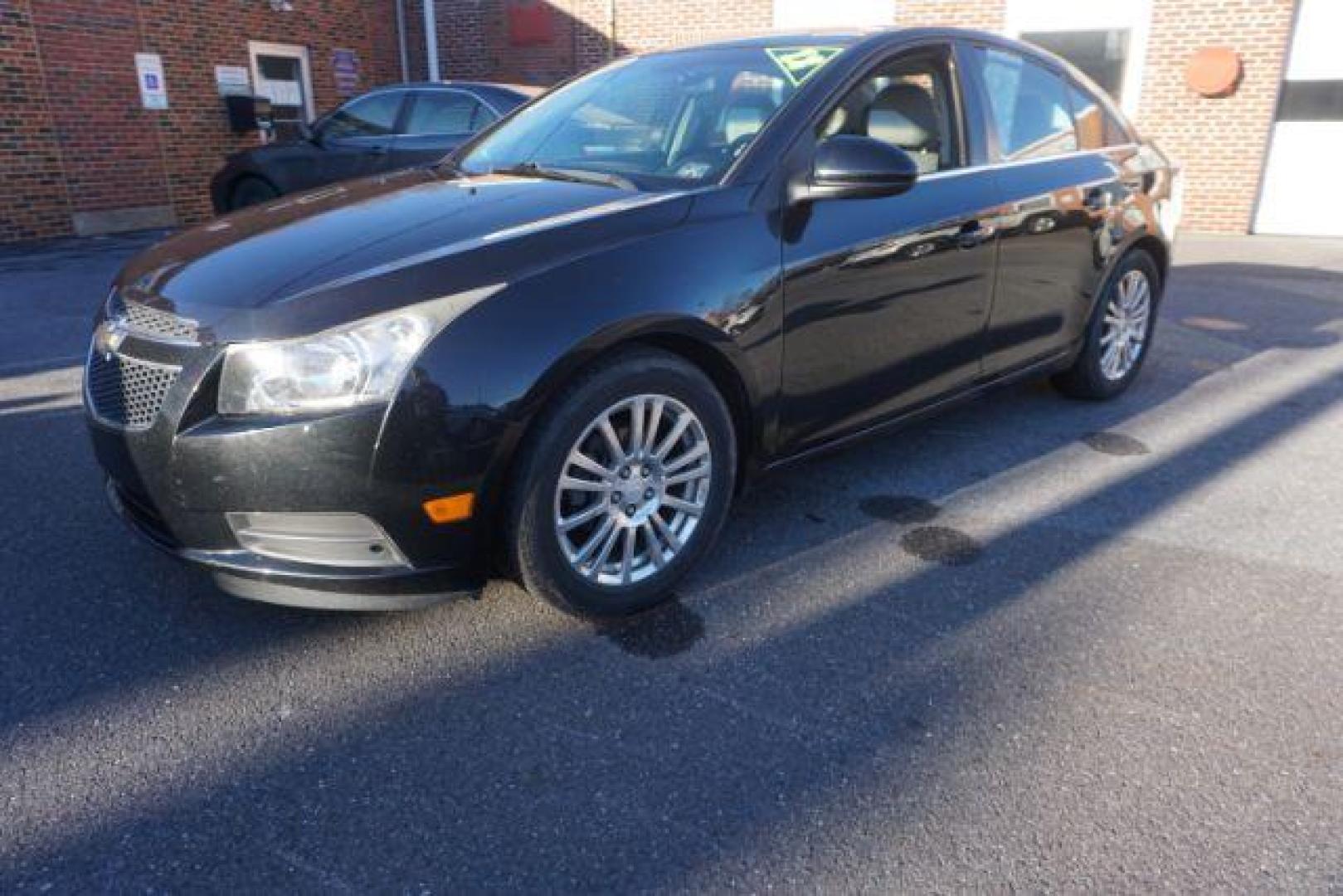 2012 Blue Topaz Metallic Chevrolet Cruze Eco (1G1PJ5SC1C7) with an 1.4L L4 DOHC 16V TURBO engine, 6-Speed Automatic transmission, located at 312 Centre Ave, Schuylkill Haven, PA, 17972, (570) 593-5278, 40.638130, -76.177383 - Photo#2