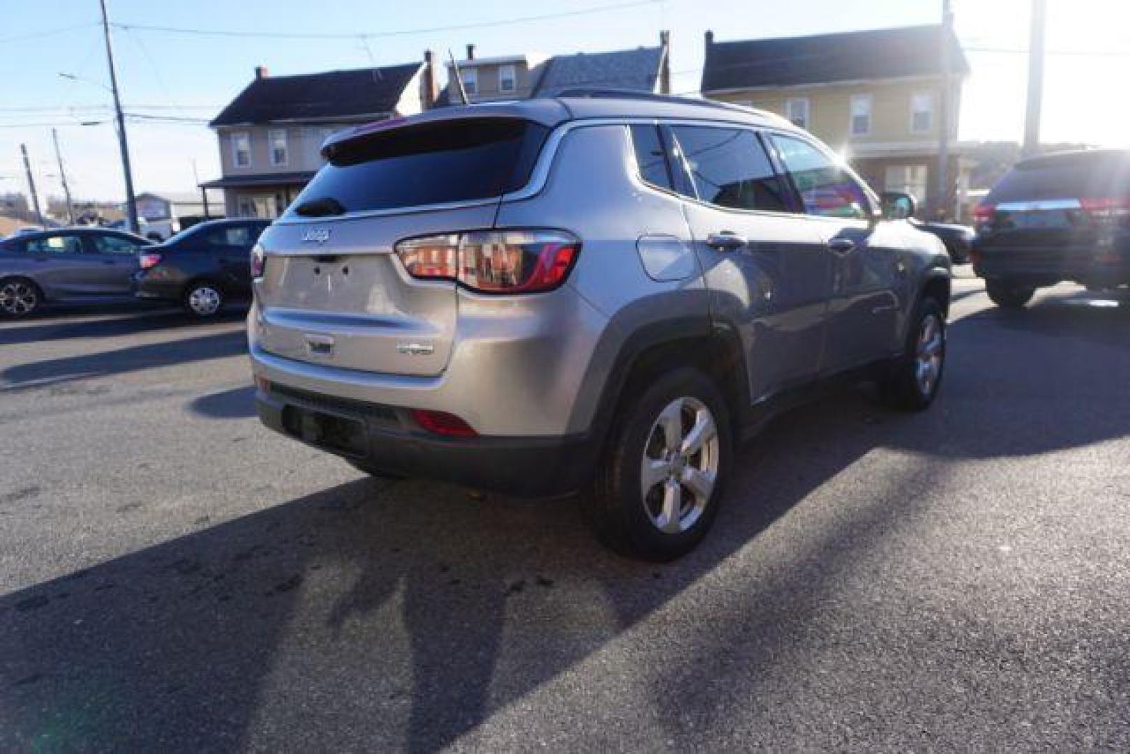 2018 Billet Silver Metallic Clear Coat/Black Clear Coat /leather Jeep Compass Latitude 4WD (3C4NJDBB8JT) with an 2.4L L4 DOHC 16V engine, located at 312 Centre Ave, Schuylkill Haven, PA, 17972, (570) 593-5278, 40.638130, -76.177383 - COLLISION AVOIDANCE SYSTEM, HID HEADLAMPS, LANE DEPARTURE WARNING, LUGGAGE RACK, POWER LIFTGATE, TOWING PKG - Photo#12