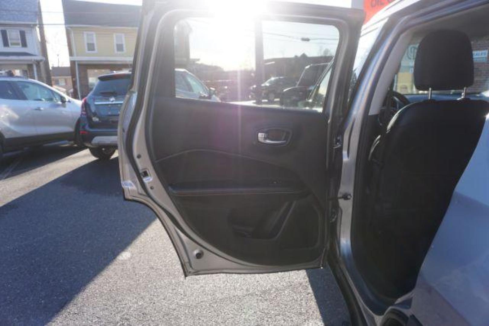 2018 Billet Silver Metallic Clear Coat/Black Clear Coat /leather Jeep Compass Latitude 4WD (3C4NJDBB8JT) with an 2.4L L4 DOHC 16V engine, located at 312 Centre Ave, Schuylkill Haven, PA, 17972, (570) 593-5278, 40.638130, -76.177383 - COLLISION AVOIDANCE SYSTEM, HID HEADLAMPS, LANE DEPARTURE WARNING, LUGGAGE RACK, POWER LIFTGATE, TOWING PKG - Photo#40