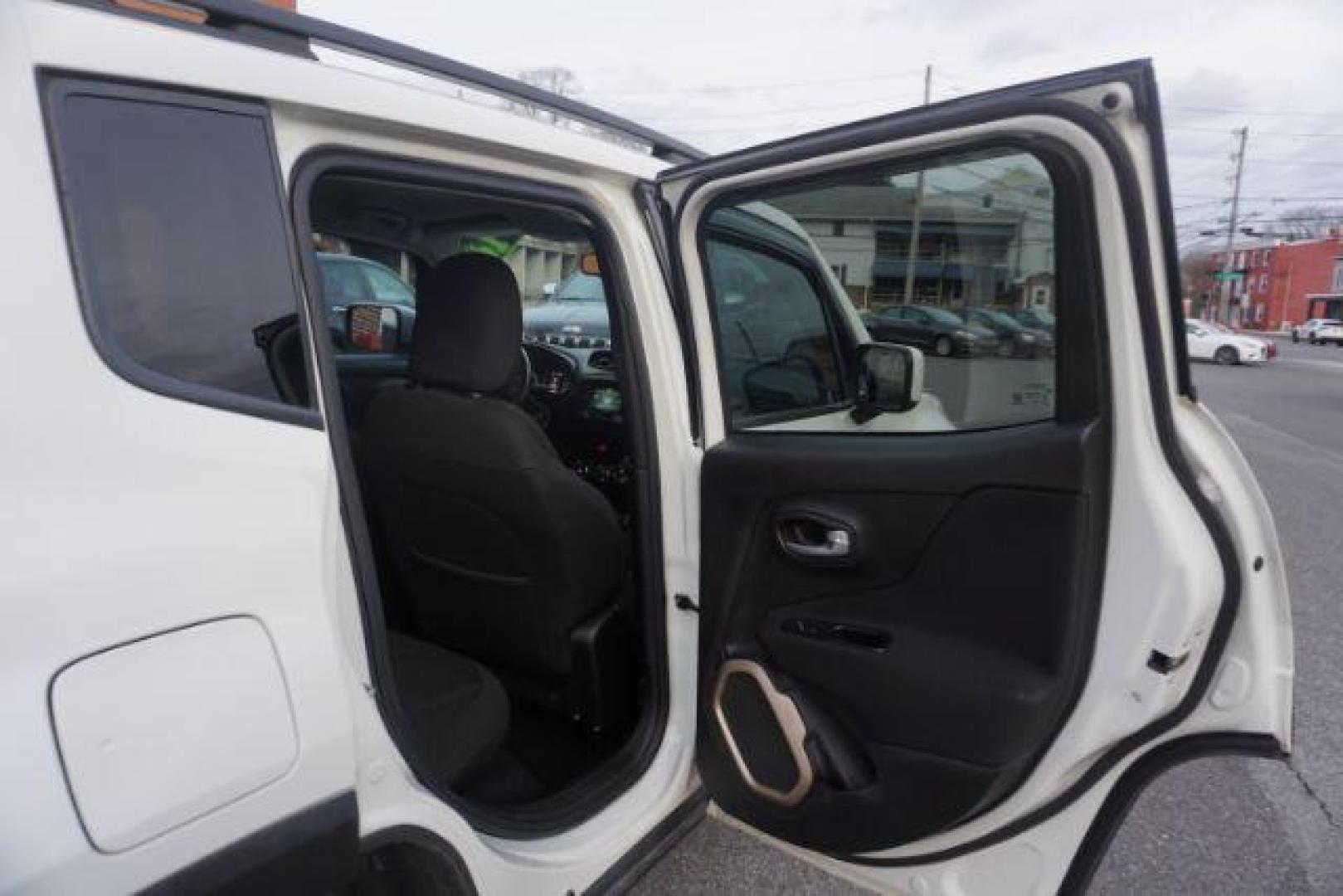 2016 Alpine White /Black, cloth Jeep Renegade Latitude 4WD (ZACCJBBT9GP) with an 2.4L L4 DOHC 16V engine, 6-Speed Manual transmission, located at 312 Centre Ave, Schuylkill Haven, PA, 17972, (570) 593-5278, 40.638130, -76.177383 - bluetooth connection, luggage rack, passive keyless entry, remote engine starter, - Photo#46