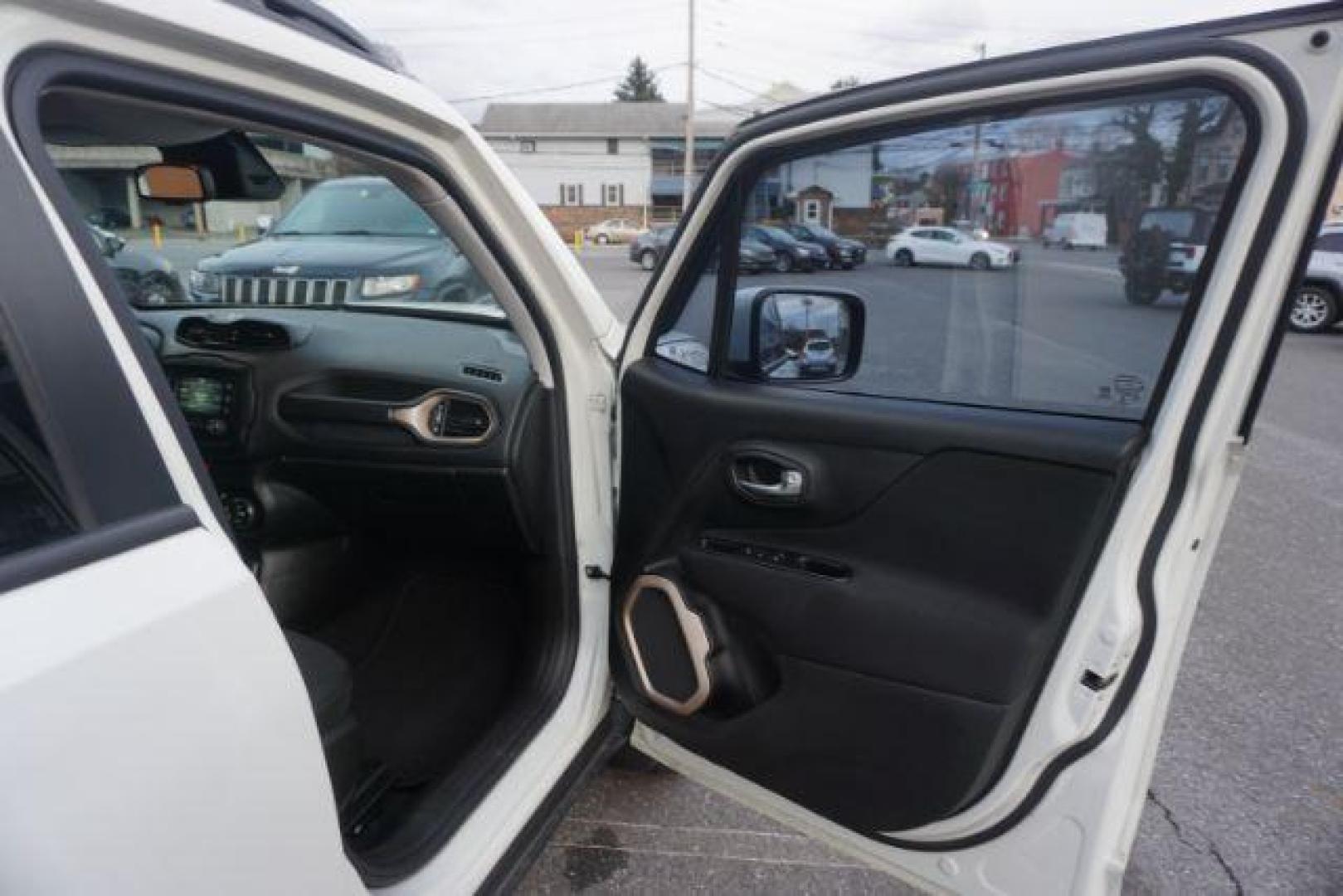 2016 Alpine White /Black, cloth Jeep Renegade Latitude 4WD (ZACCJBBT9GP) with an 2.4L L4 DOHC 16V engine, 6-Speed Manual transmission, located at 312 Centre Ave, Schuylkill Haven, PA, 17972, (570) 593-5278, 40.638130, -76.177383 - bluetooth connection, luggage rack, passive keyless entry, remote engine starter, - Photo#51