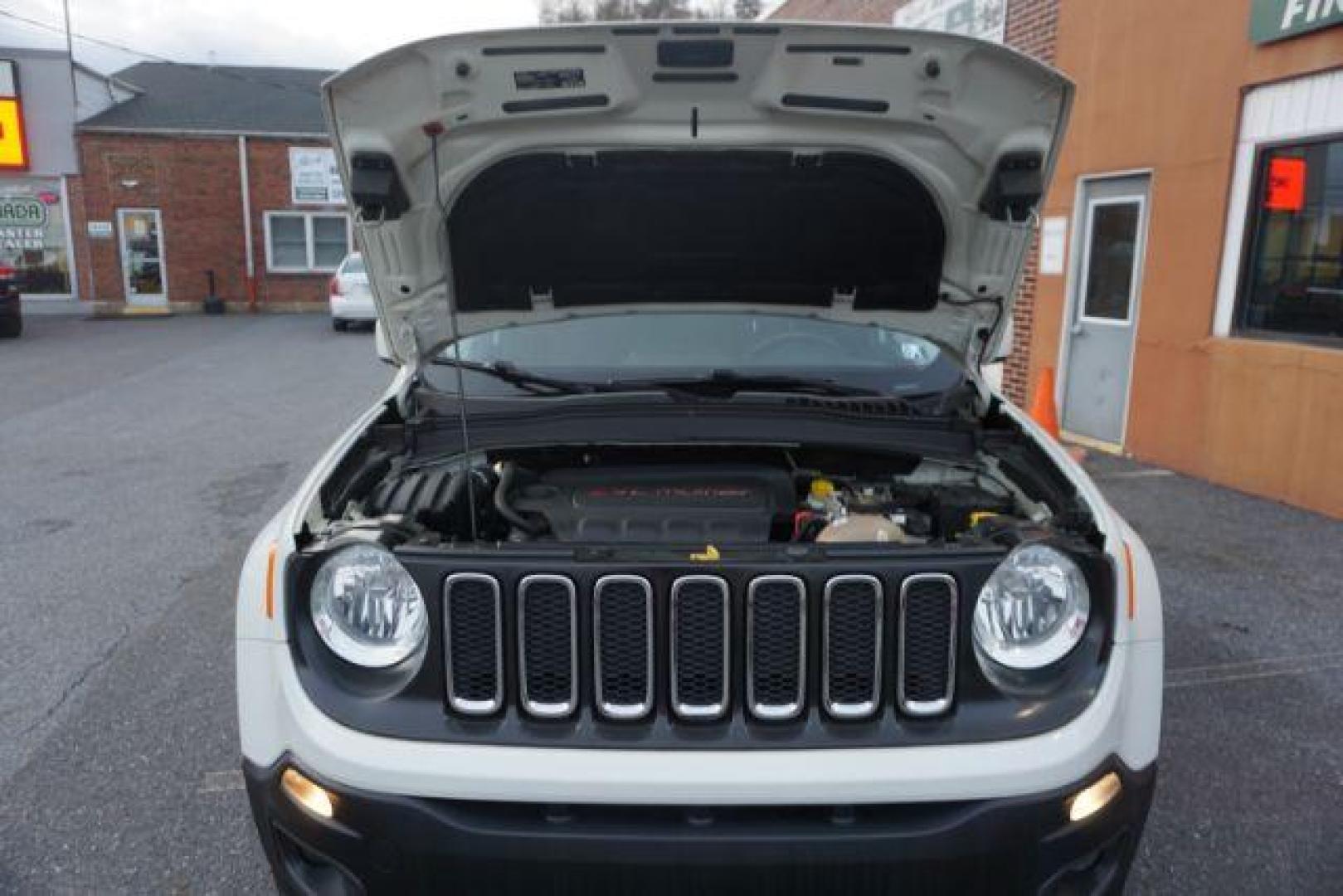 2016 Alpine White /Black, cloth Jeep Renegade Latitude 4WD (ZACCJBBT9GP) with an 2.4L L4 DOHC 16V engine, 6-Speed Manual transmission, located at 312 Centre Ave, Schuylkill Haven, PA, 17972, (570) 593-5278, 40.638130, -76.177383 - bluetooth connection, luggage rack, passive keyless entry, remote engine starter, - Photo#57