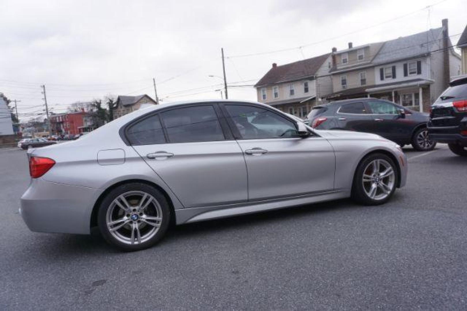 2014 Glacier Silver Metallic /black BMW M-Sport 328i Sedan (WBA3A5C54EP) with an 2.0L L4 DOHC 16V engine, 8-Speed Automatic transmission, located at 312 Centre Ave, Schuylkill Haven, PA, 17972, (570) 593-5278, 40.638130, -76.177383 - 3 Series Sport Pkg, Adaptive cruise control, back up camera, blind spot monitor, collision avoidance system, HID headlamps, navigation system, rear parking sensors - Photo#11