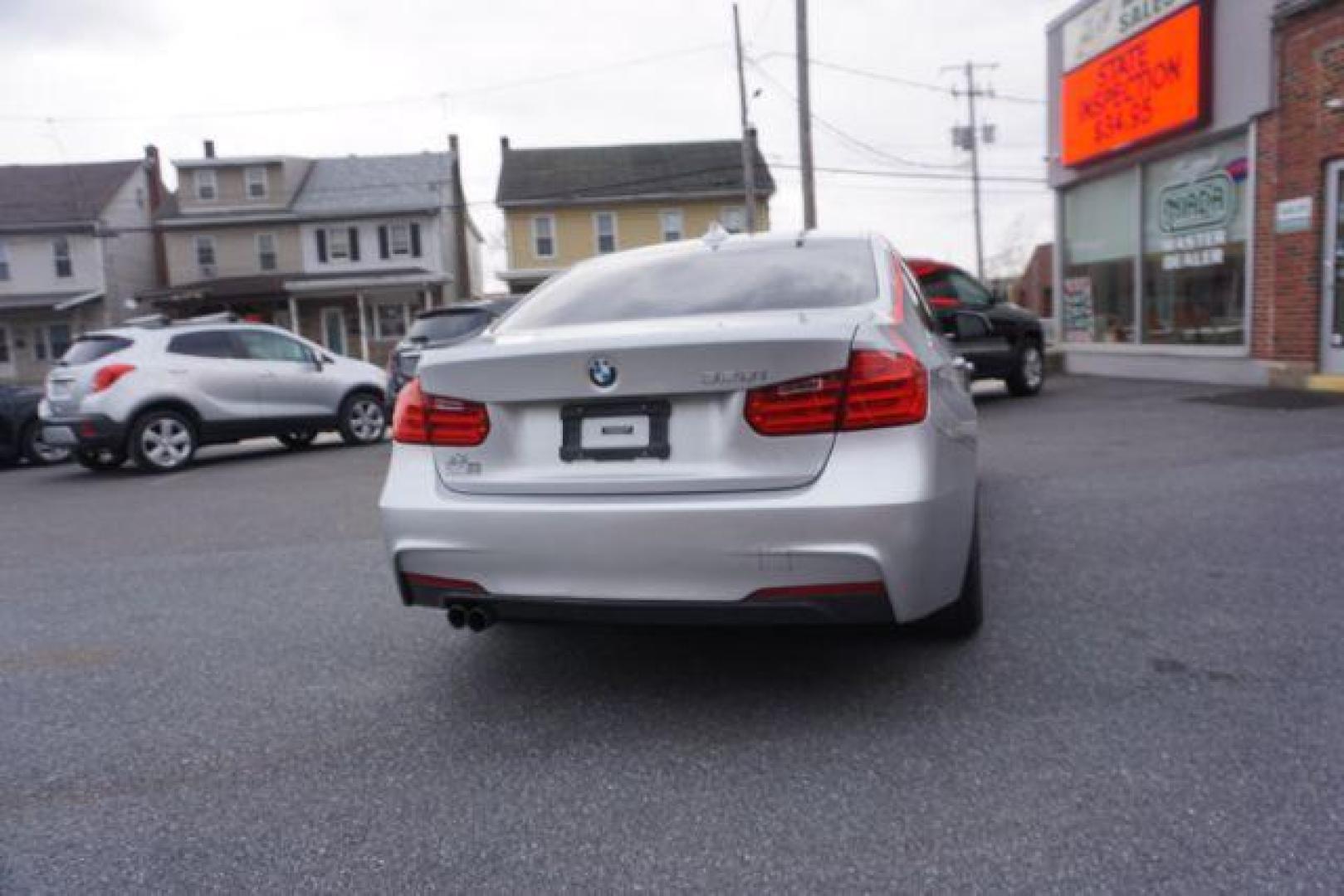 2014 Glacier Silver Metallic /black BMW M-Sport 328i Sedan (WBA3A5C54EP) with an 2.0L L4 DOHC 16V engine, 8-Speed Automatic transmission, located at 312 Centre Ave, Schuylkill Haven, PA, 17972, (570) 593-5278, 40.638130, -76.177383 - 3 Series Sport Pkg, Adaptive cruise control, back up camera, blind spot monitor, collision avoidance system, HID headlamps, navigation system, rear parking sensors - Photo#13