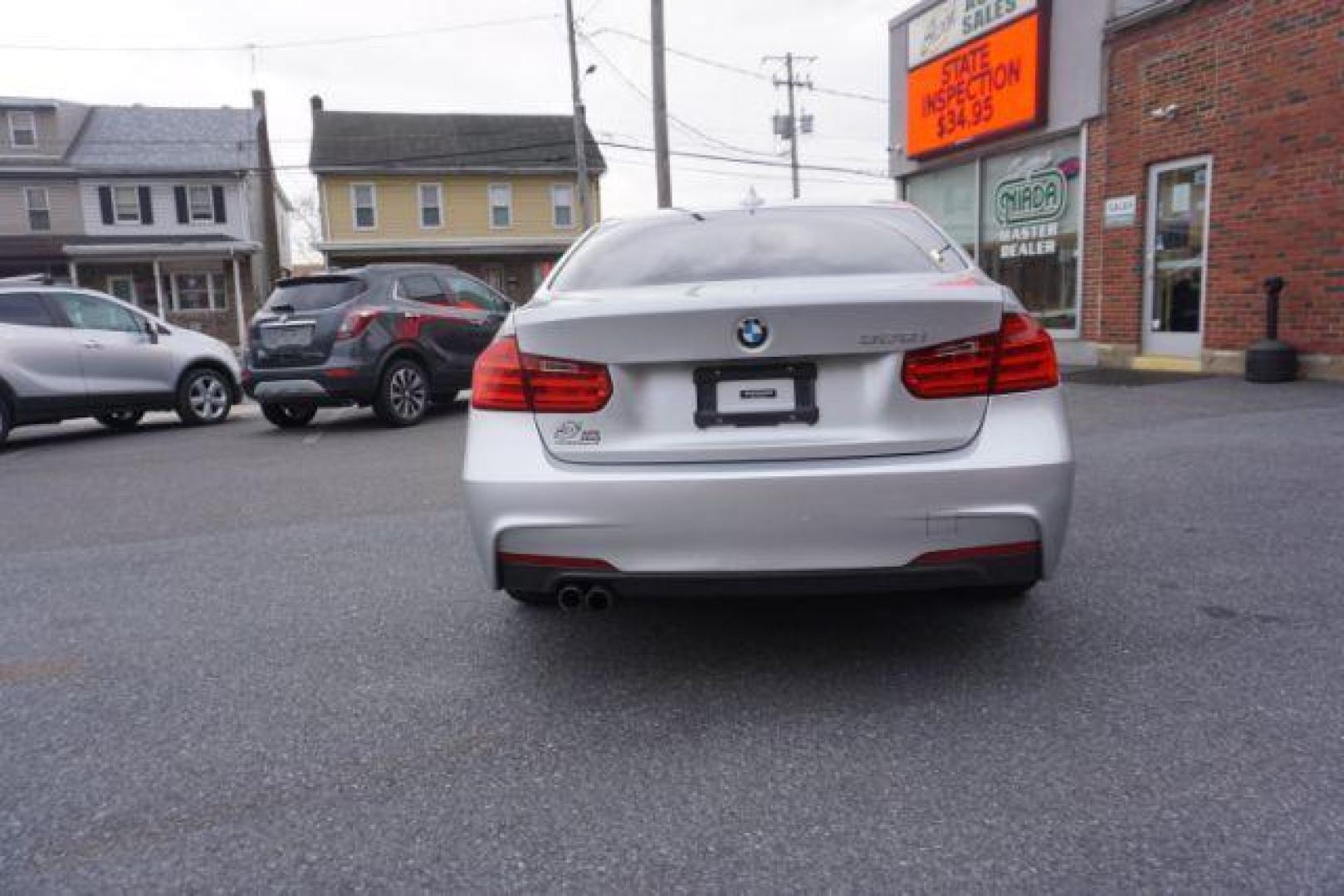 2014 Glacier Silver Metallic /black BMW M-Sport 328i Sedan (WBA3A5C54EP) with an 2.0L L4 DOHC 16V engine, 8-Speed Automatic transmission, located at 312 Centre Ave, Schuylkill Haven, PA, 17972, (570) 593-5278, 40.638130, -76.177383 - 3 Series Sport Pkg, Adaptive cruise control, back up camera, blind spot monitor, collision avoidance system, HID headlamps, navigation system, rear parking sensors - Photo#14