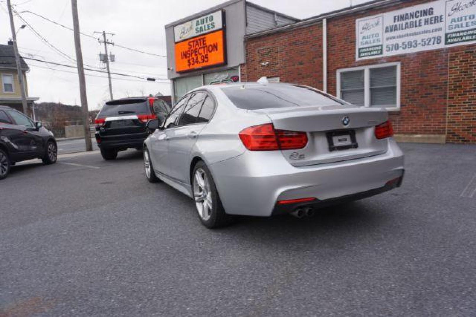 2014 Glacier Silver Metallic /black BMW M-Sport 328i Sedan (WBA3A5C54EP) with an 2.0L L4 DOHC 16V engine, 8-Speed Automatic transmission, located at 312 Centre Ave, Schuylkill Haven, PA, 17972, (570) 593-5278, 40.638130, -76.177383 - 3 Series Sport Pkg, Adaptive cruise control, back up camera, blind spot monitor, collision avoidance system, HID headlamps, navigation system, rear parking sensors - Photo#16