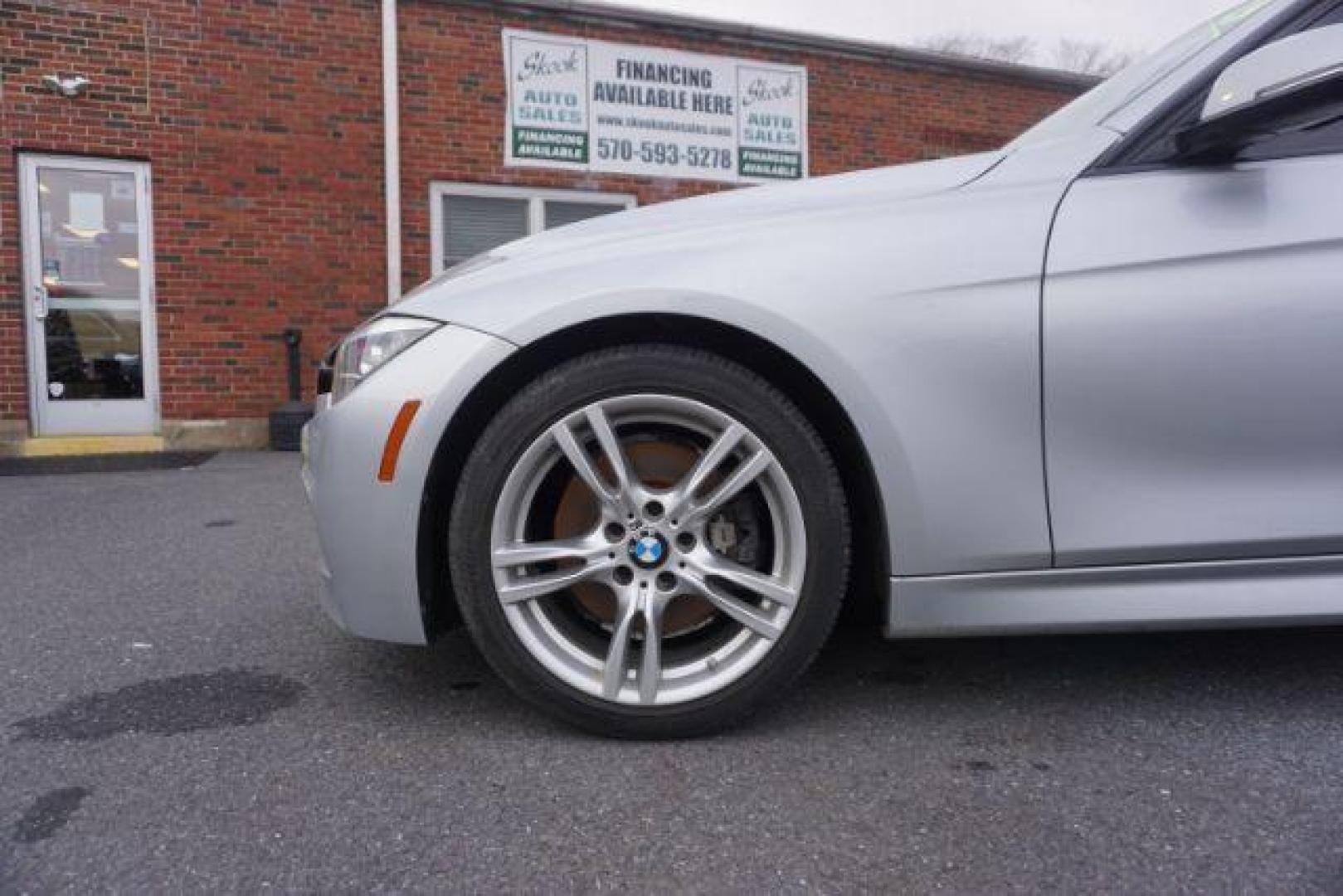 2014 Glacier Silver Metallic /black BMW M-Sport 328i Sedan (WBA3A5C54EP) with an 2.0L L4 DOHC 16V engine, 8-Speed Automatic transmission, located at 312 Centre Ave, Schuylkill Haven, PA, 17972, (570) 593-5278, 40.638130, -76.177383 - 3 Series Sport Pkg, Adaptive cruise control, back up camera, blind spot monitor, collision avoidance system, HID headlamps, navigation system, rear parking sensors - Photo#19