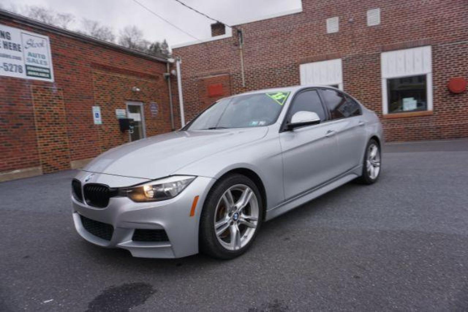 2014 Glacier Silver Metallic /black BMW M-Sport 328i Sedan (WBA3A5C54EP) with an 2.0L L4 DOHC 16V engine, 8-Speed Automatic transmission, located at 312 Centre Ave, Schuylkill Haven, PA, 17972, (570) 593-5278, 40.638130, -76.177383 - 3 Series Sport Pkg, Adaptive cruise control, back up camera, blind spot monitor, collision avoidance system, HID headlamps, navigation system, rear parking sensors - Photo#2