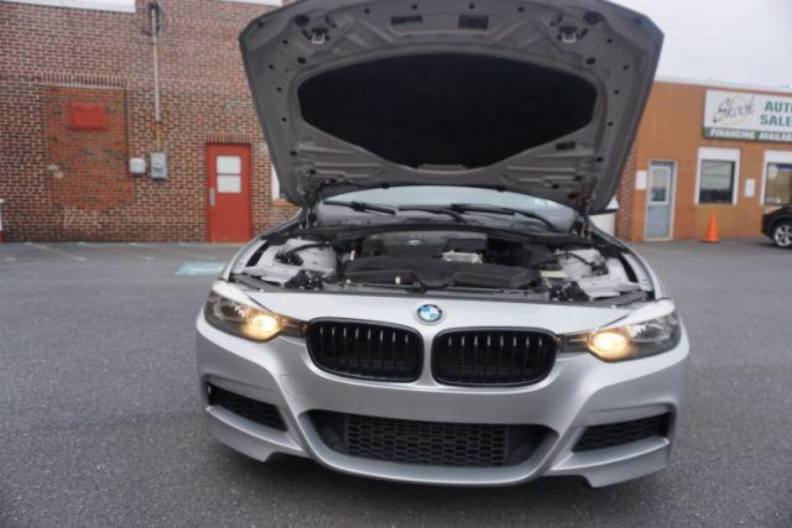 2014 Glacier Silver Metallic /black BMW M-Sport 328i Sedan (WBA3A5C54EP) with an 2.0L L4 DOHC 16V engine, 8-Speed Automatic transmission, located at 312 Centre Ave, Schuylkill Haven, PA, 17972, (570) 593-5278, 40.638130, -76.177383 - 3 Series Sport Pkg, Adaptive cruise control, back up camera, blind spot monitor, collision avoidance system, HID headlamps, navigation system, rear parking sensors - Photo#60