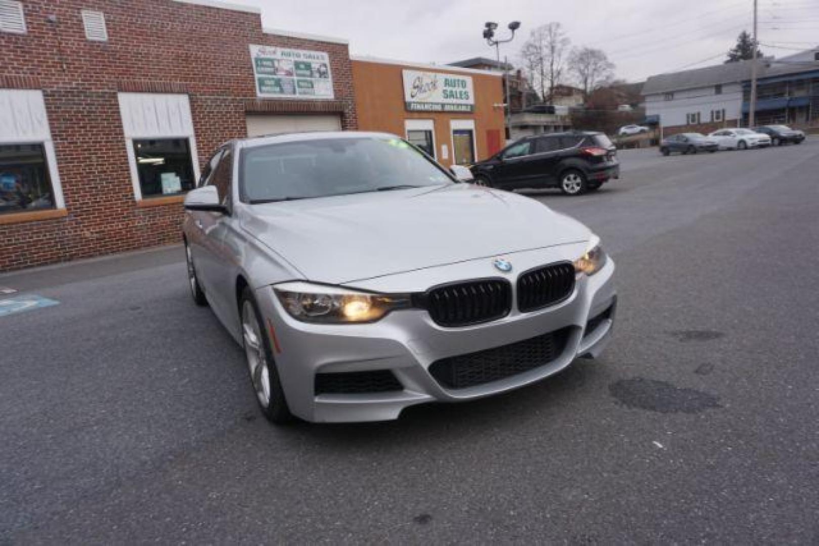 2014 Glacier Silver Metallic /black BMW M-Sport 328i Sedan (WBA3A5C54EP) with an 2.0L L4 DOHC 16V engine, 8-Speed Automatic transmission, located at 312 Centre Ave, Schuylkill Haven, PA, 17972, (570) 593-5278, 40.638130, -76.177383 - 3 Series Sport Pkg, Adaptive cruise control, back up camera, blind spot monitor, collision avoidance system, HID headlamps, navigation system, rear parking sensors - Photo#6