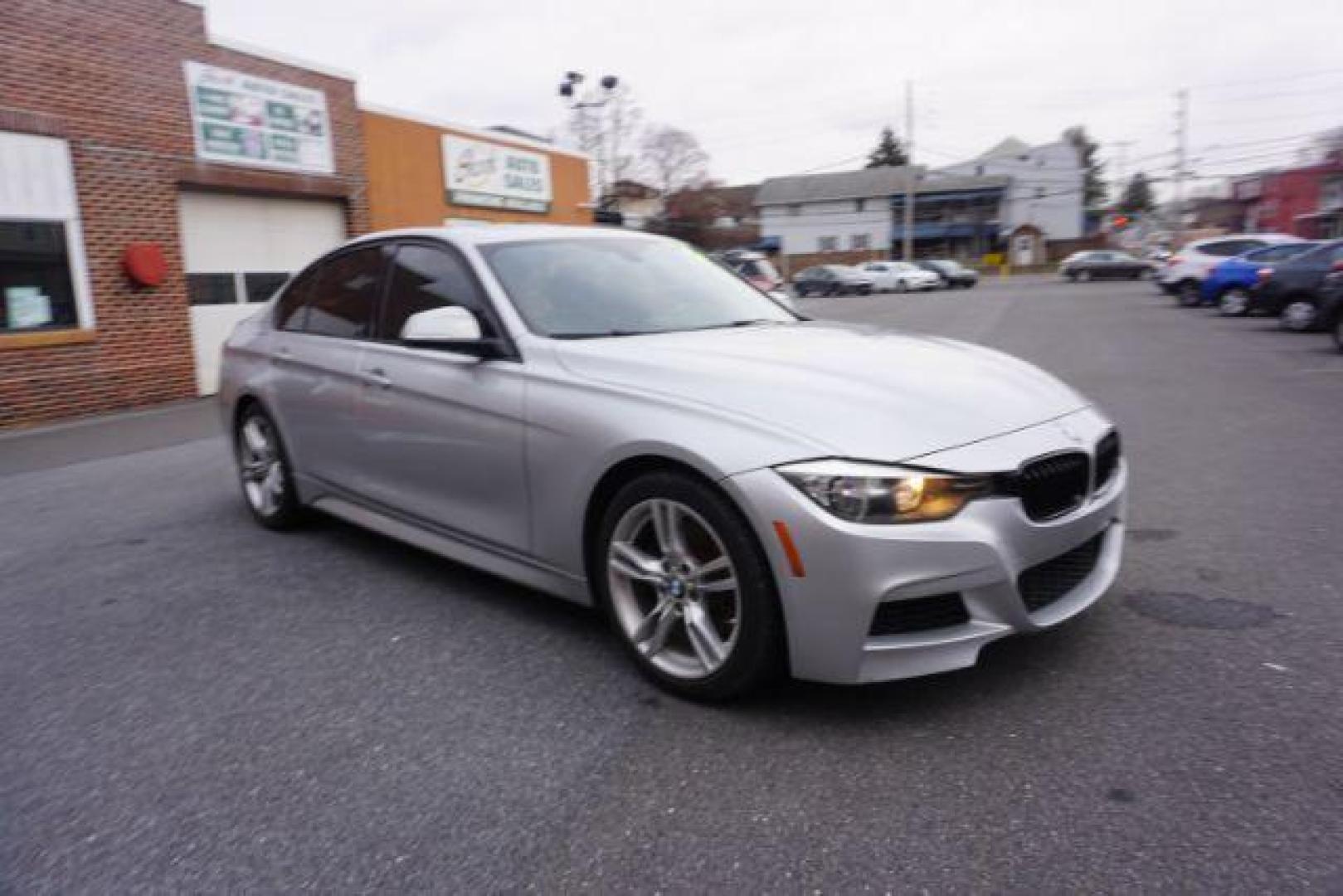 2014 Glacier Silver Metallic /black BMW M-Sport 328i Sedan (WBA3A5C54EP) with an 2.0L L4 DOHC 16V engine, 8-Speed Automatic transmission, located at 312 Centre Ave, Schuylkill Haven, PA, 17972, (570) 593-5278, 40.638130, -76.177383 - 3 Series Sport Pkg, Adaptive cruise control, back up camera, blind spot monitor, collision avoidance system, HID headlamps, navigation system, rear parking sensors - Photo#8