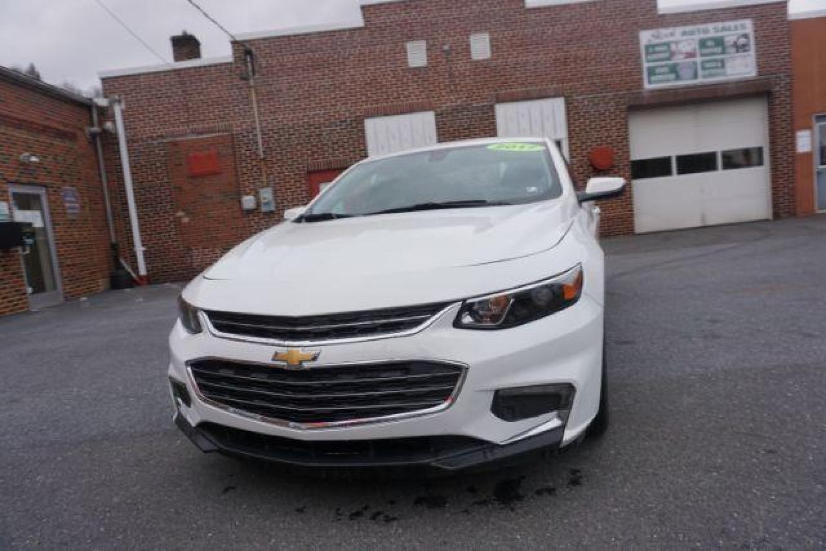 2017 Summit White /Jet Black, premium cloth Chevrolet Malibu 1LT (1G1ZE5ST3HF) with an 1.5L L4 DOHC 16V engine, 6-Speed Automatic transmission, located at 312 Centre Ave, Schuylkill Haven, PA, 17972, (570) 593-5278, 40.638130, -76.177383 - Photo#3