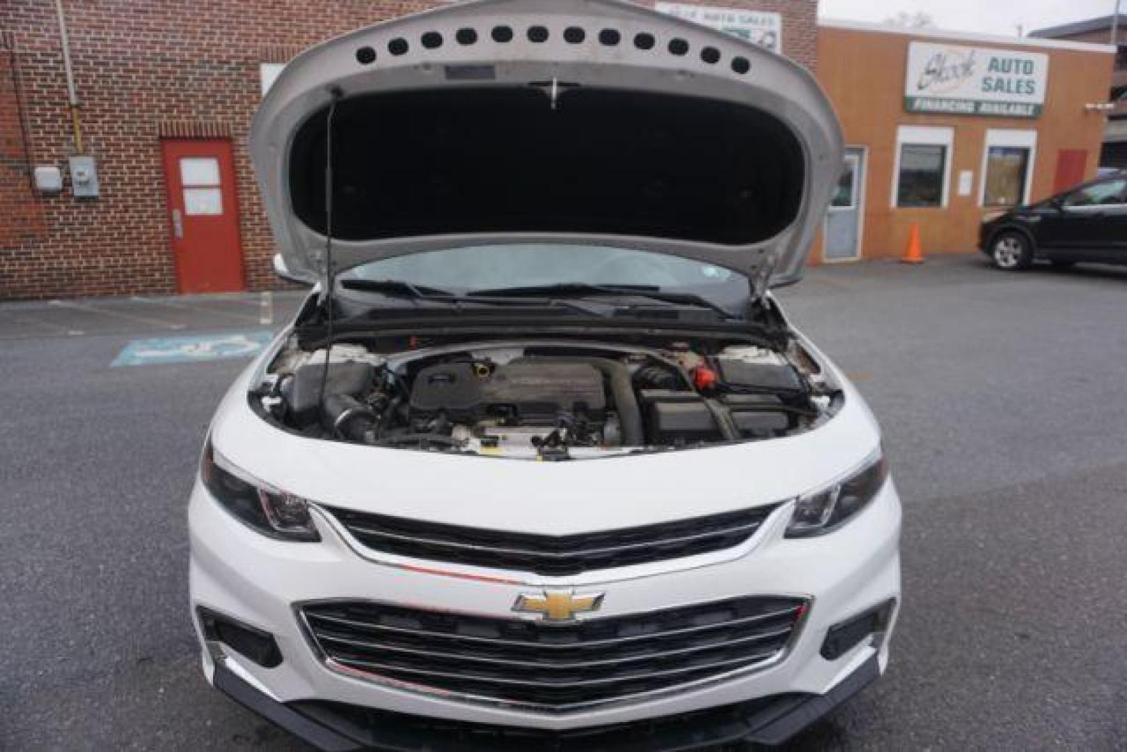 2017 Summit White /Jet Black, premium cloth Chevrolet Malibu 1LT (1G1ZE5ST3HF) with an 1.5L L4 DOHC 16V engine, 6-Speed Automatic transmission, located at 312 Centre Ave, Schuylkill Haven, PA, 17972, (570) 593-5278, 40.638130, -76.177383 - Photo#56