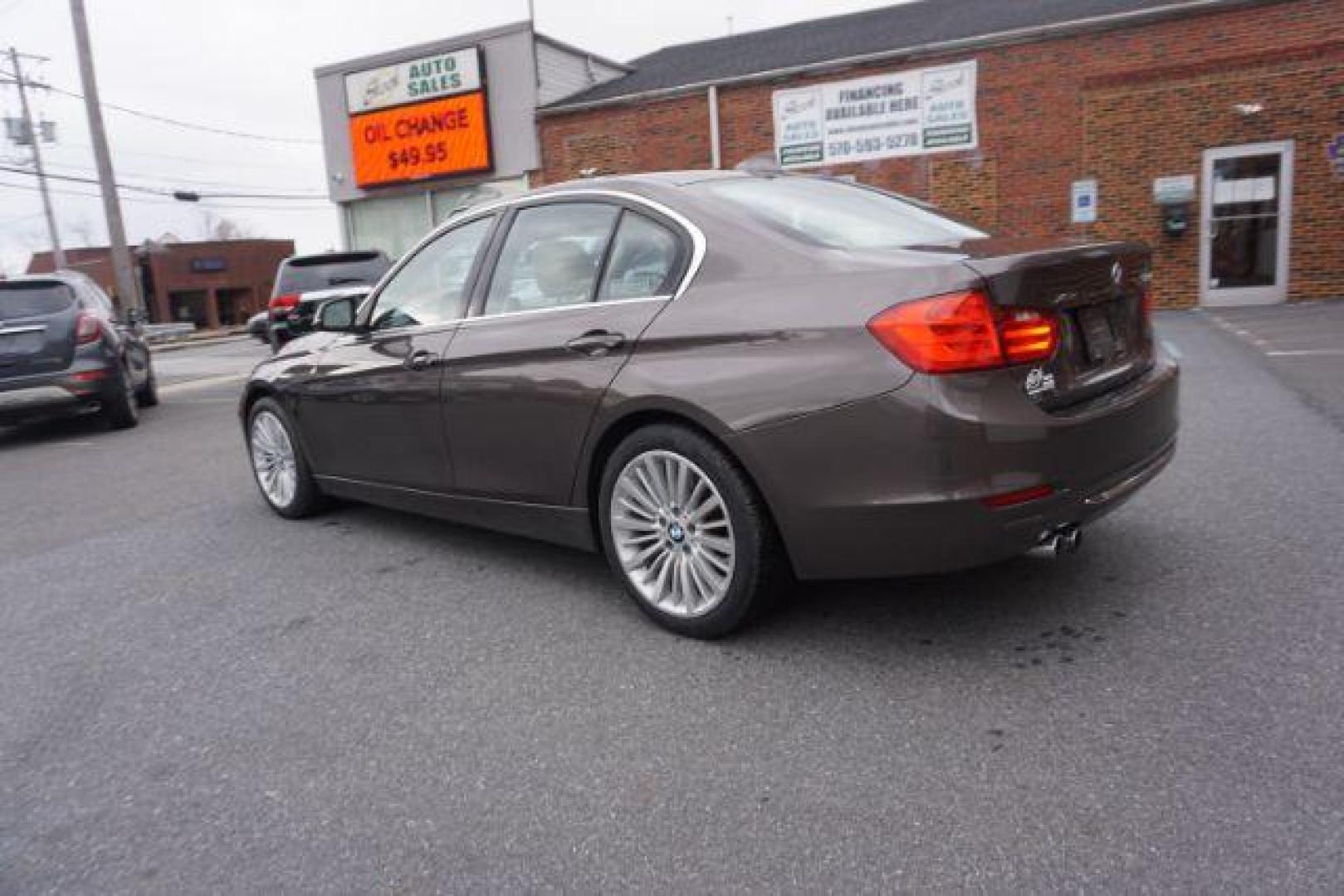 2015 gray /biege bmw 328 3 series xdrive 328i xdrive (WBA3B5G58FN) with an 2.0 engine, automatic transmission, located at 312 Centre Ave, Schuylkill Haven, PA, 17972, (570) 593-5278, 40.638130, -76.177383 - Photo#17