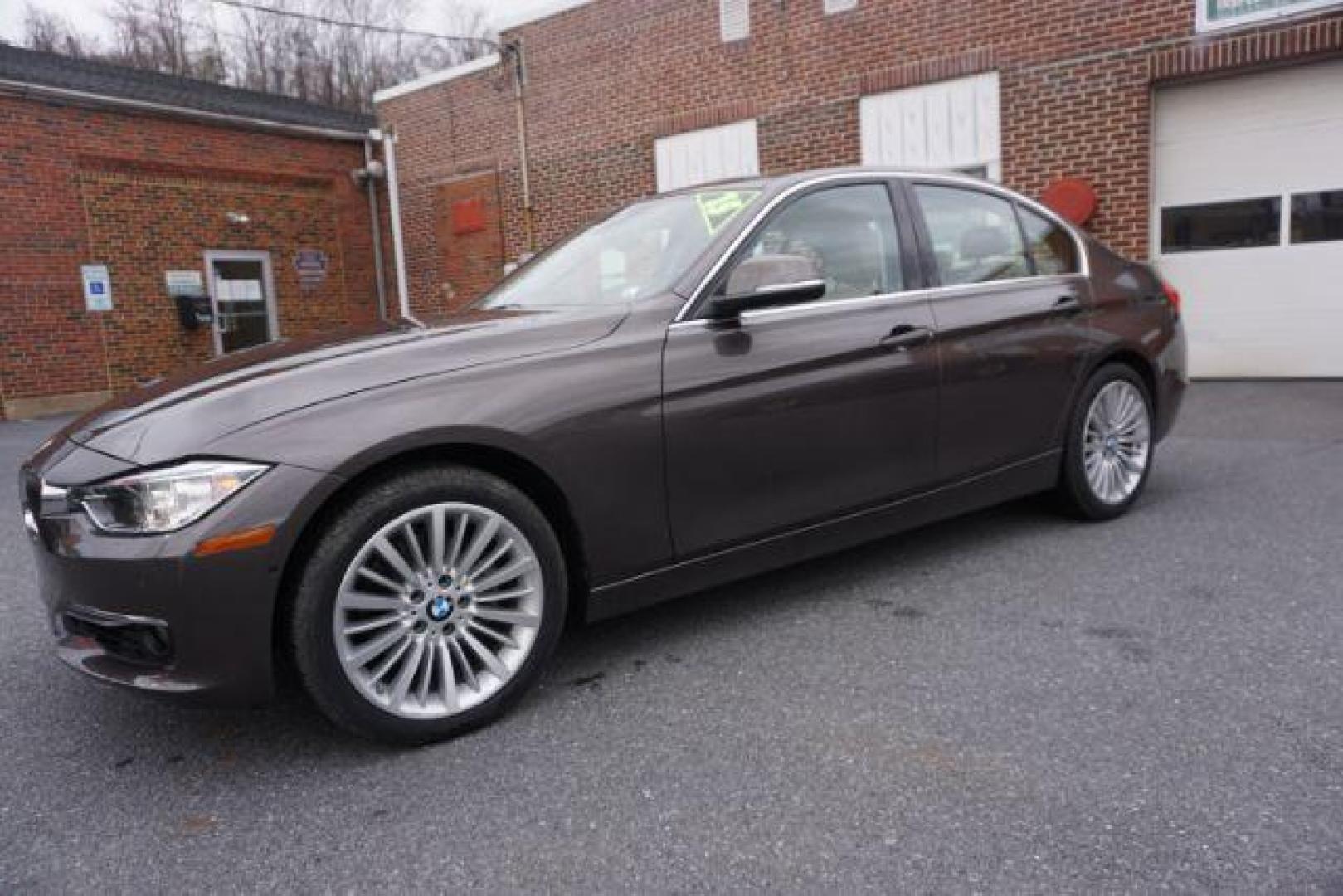 2015 gray /biege bmw 328 3 series xdrive 328i xdrive (WBA3B5G58FN) with an 2.0 engine, automatic transmission, located at 312 Centre Ave, Schuylkill Haven, PA, 17972, (570) 593-5278, 40.638130, -76.177383 - Photo#1