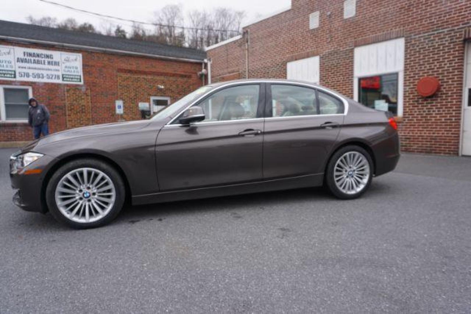 2015 gray /biege bmw 328 3 series xdrive 328i xdrive (WBA3B5G58FN) with an 2.0 engine, automatic transmission, located at 312 Centre Ave, Schuylkill Haven, PA, 17972, (570) 593-5278, 40.638130, -76.177383 - Photo#20