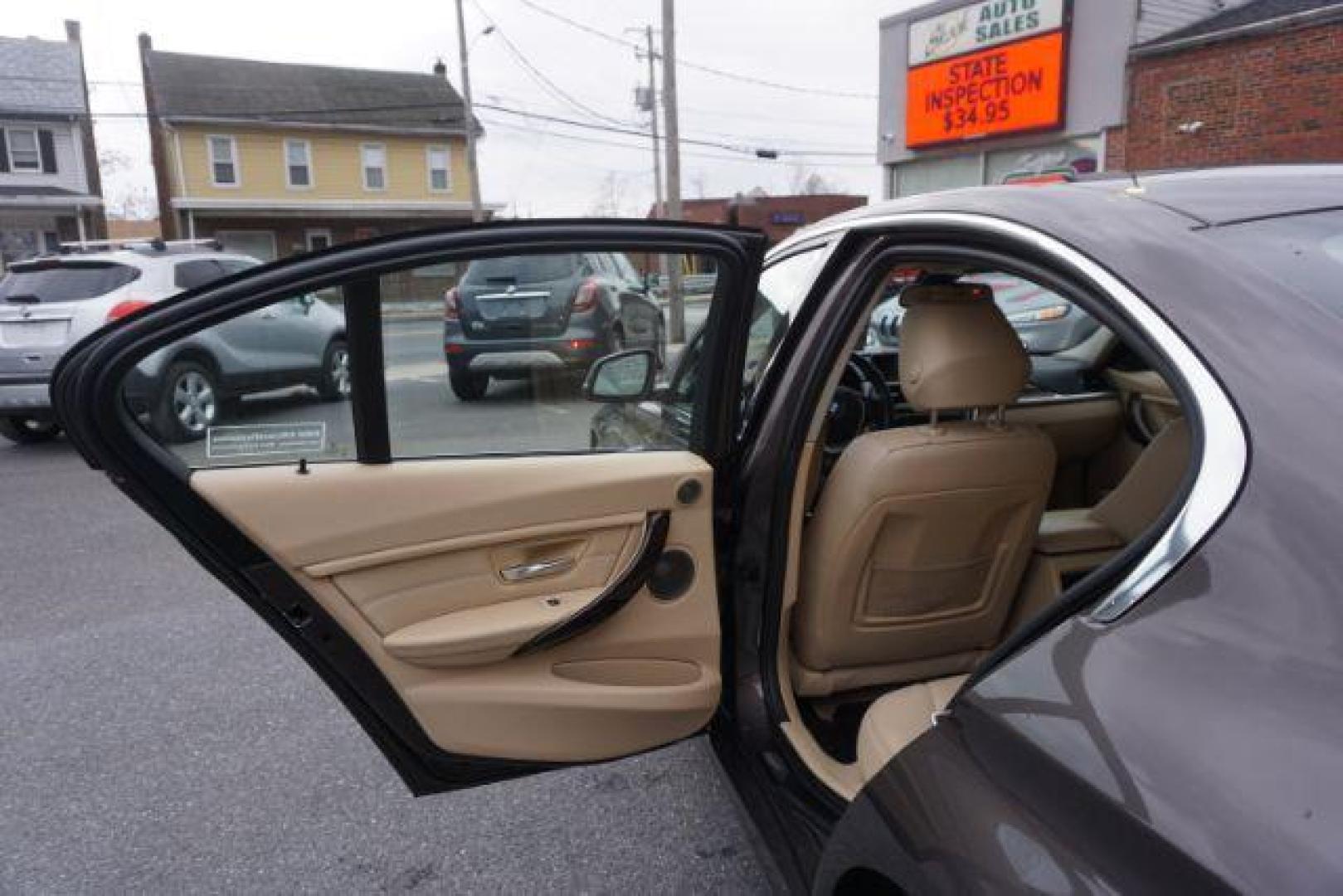 2015 gray /biege bmw 328 3 series xdrive 328i xdrive (WBA3B5G58FN) with an 2.0 engine, automatic transmission, located at 312 Centre Ave, Schuylkill Haven, PA, 17972, (570) 593-5278, 40.638130, -76.177383 - Photo#35