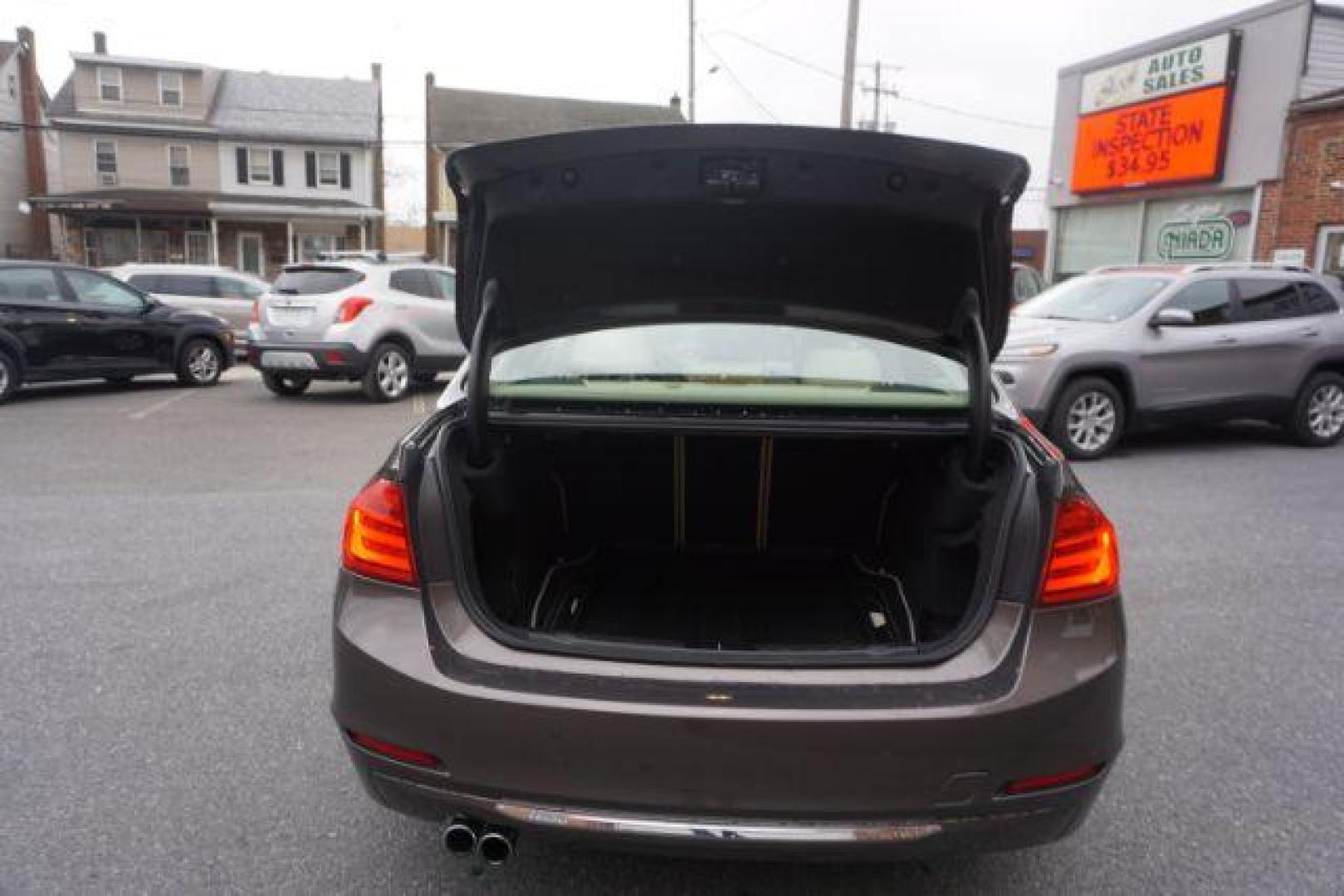 2015 gray /biege bmw 328 3 series xdrive 328i xdrive (WBA3B5G58FN) with an 2.0 engine, automatic transmission, located at 312 Centre Ave, Schuylkill Haven, PA, 17972, (570) 593-5278, 40.638130, -76.177383 - Photo#47