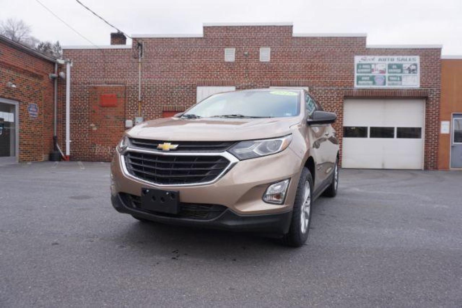 2019 Sandy Ridge Metallic /Medium Ash Gray, premium cloth Chevrolet Equinox LS 1.5 AWD (2GNAXSEV8K6) with an 1.5L L4 DIR DOHC 16V TURBO engine, 6-Speed Automatic transmission, located at 312 Centre Ave, Schuylkill Haven, PA, 17972, (570) 593-5278, 40.638130, -76.177383 - Photo#2