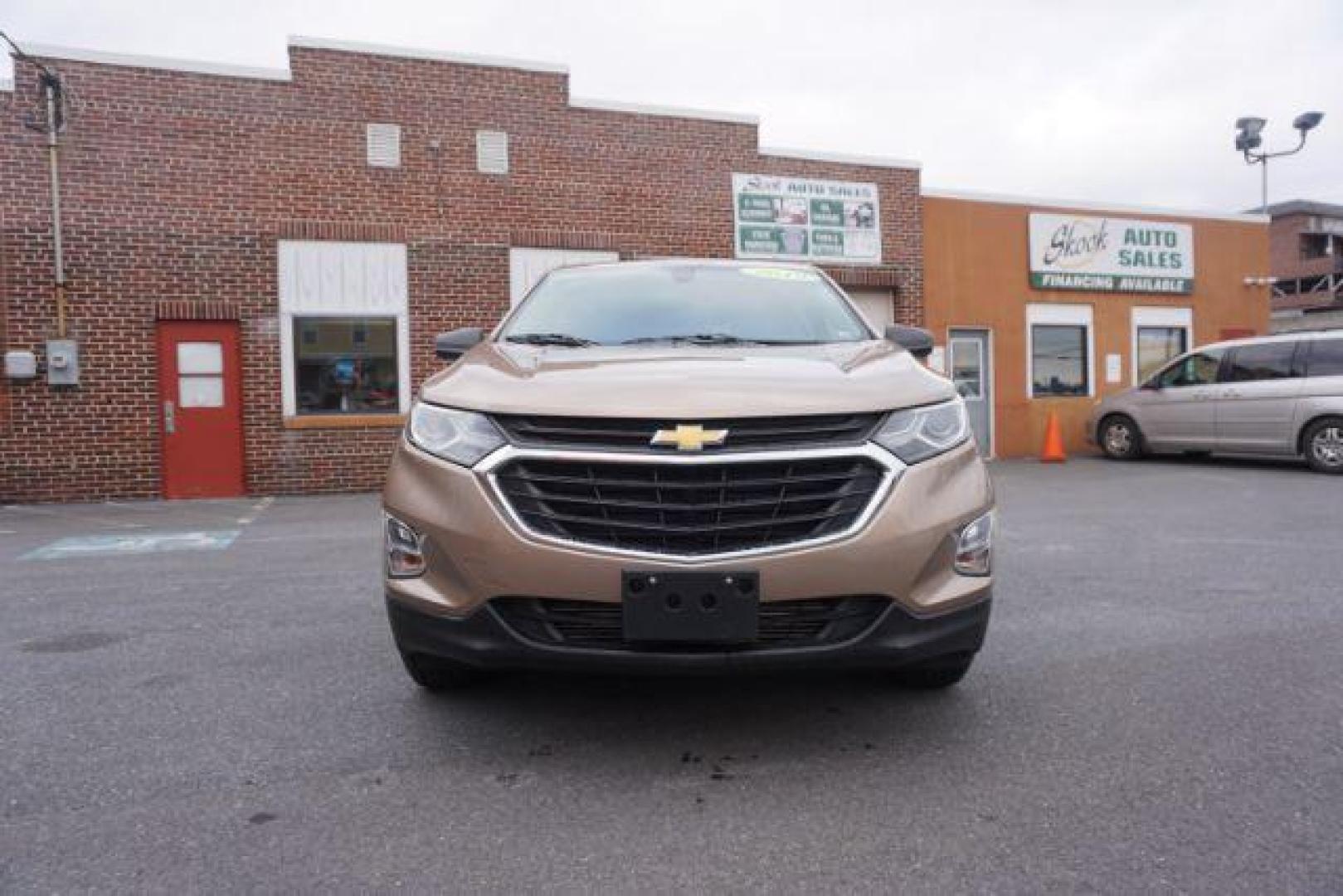 2019 Sandy Ridge Metallic /Medium Ash Gray, premium cloth Chevrolet Equinox LS 1.5 AWD (2GNAXSEV8K6) with an 1.5L L4 DIR DOHC 16V TURBO engine, 6-Speed Automatic transmission, located at 312 Centre Ave, Schuylkill Haven, PA, 17972, (570) 593-5278, 40.638130, -76.177383 - Photo#3