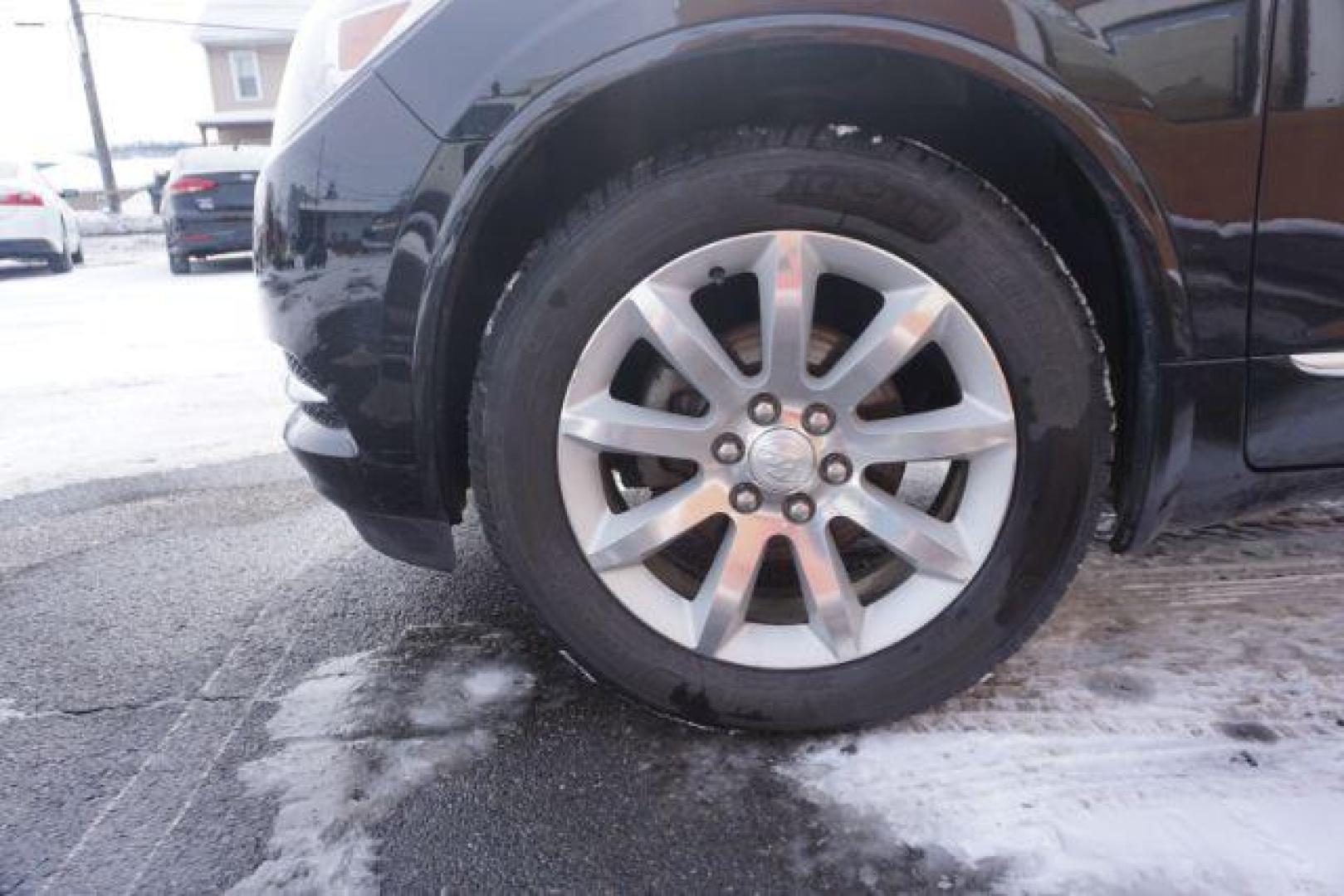 2015 Carbon Black Metallic /Ebony Buick Enclave Premium AWD (5GAKVCKD7FJ) with an 3.6L V6 DOHC 24V engine, 6-Speed Automatic Overdrive transmission, located at 312 Centre Ave, Schuylkill Haven, PA, 17972, (570) 593-5278, 40.638130, -76.177383 - power sunroof, rear entertainment system, towing pkg - Photo#7